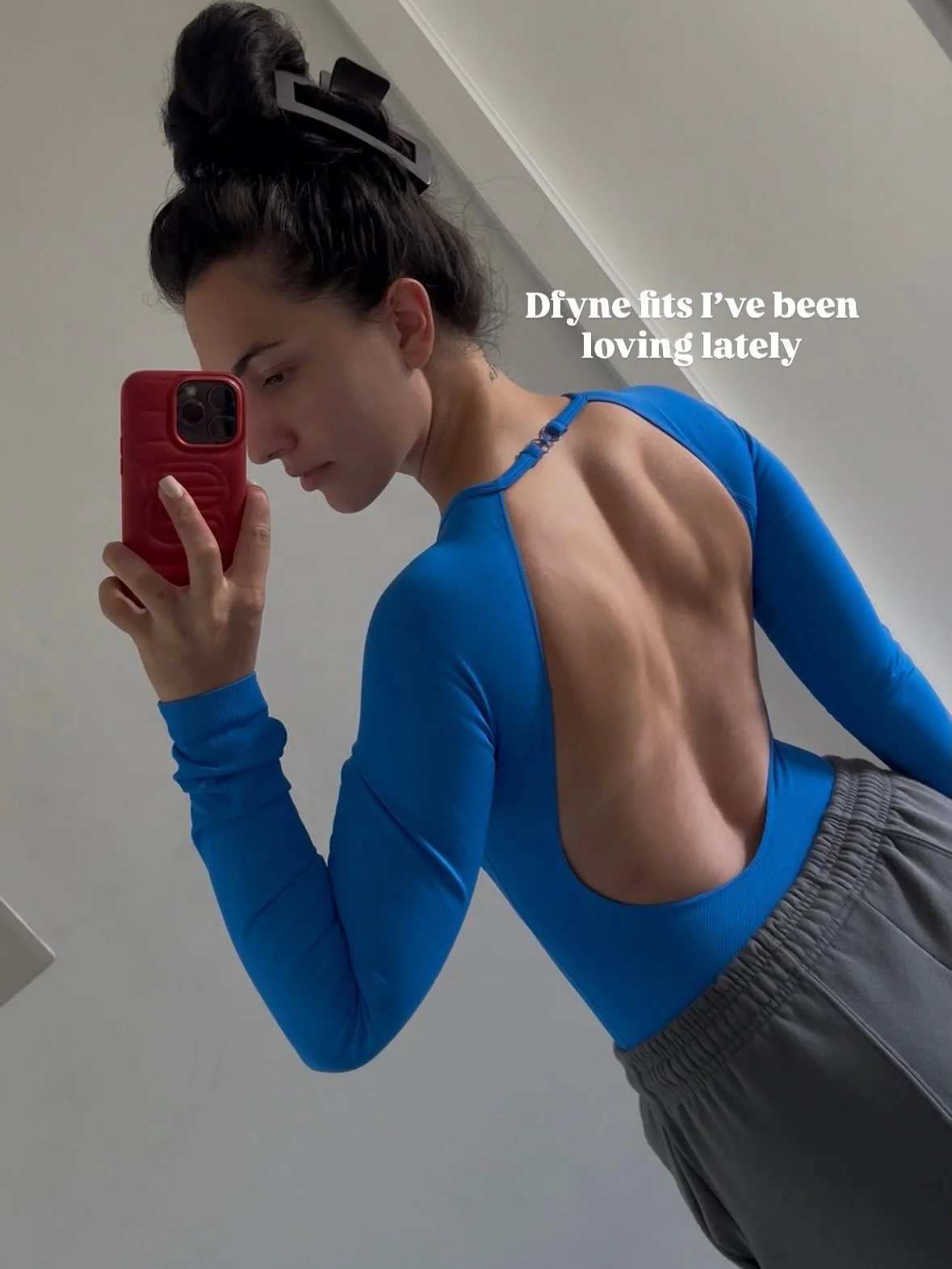 The colours &amp; fits I&rsquo;ve been gravitating toward lately🥰

You can use code &ldquo;tonedwithtina&rdquo; for a discount anytime you shop @dfyne.official 💙 

Any questions about sizing/fits? Let me know, I&rsquo;m happy to help🫶🏼