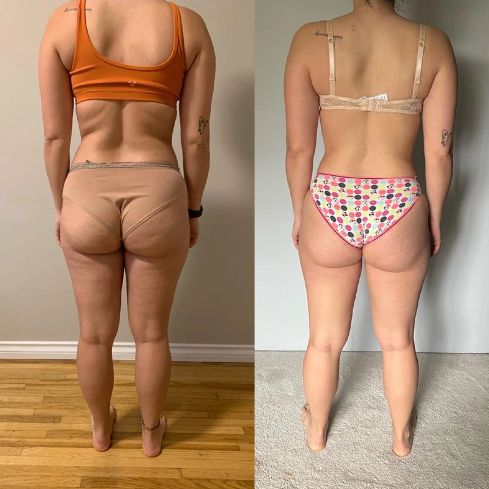Toned with Tina Client Transformation