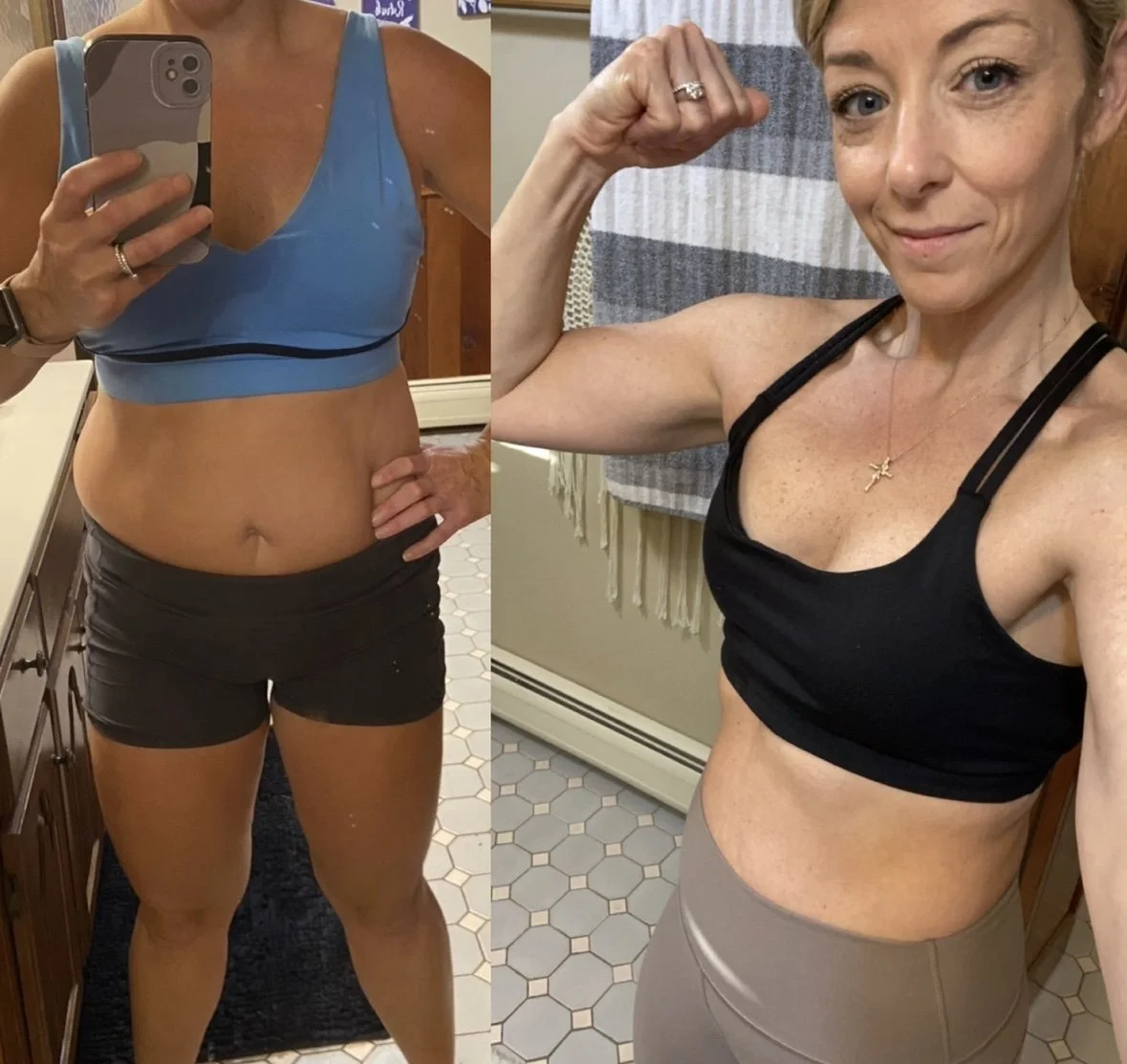 Toned with Tina Client Transformation