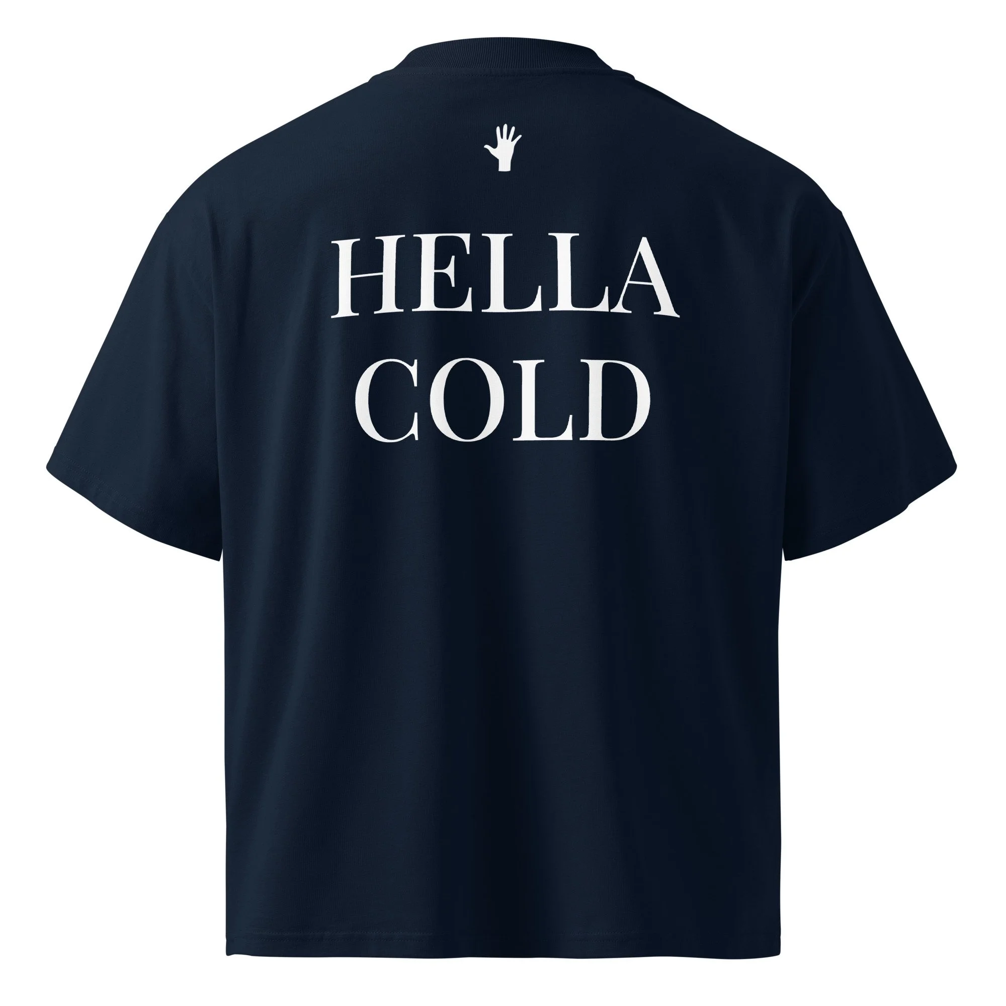 unisex-organic-oversized-high-neck-blaster-2.0-t-shirt-french-navy-back-6a80f505293dc.jpg