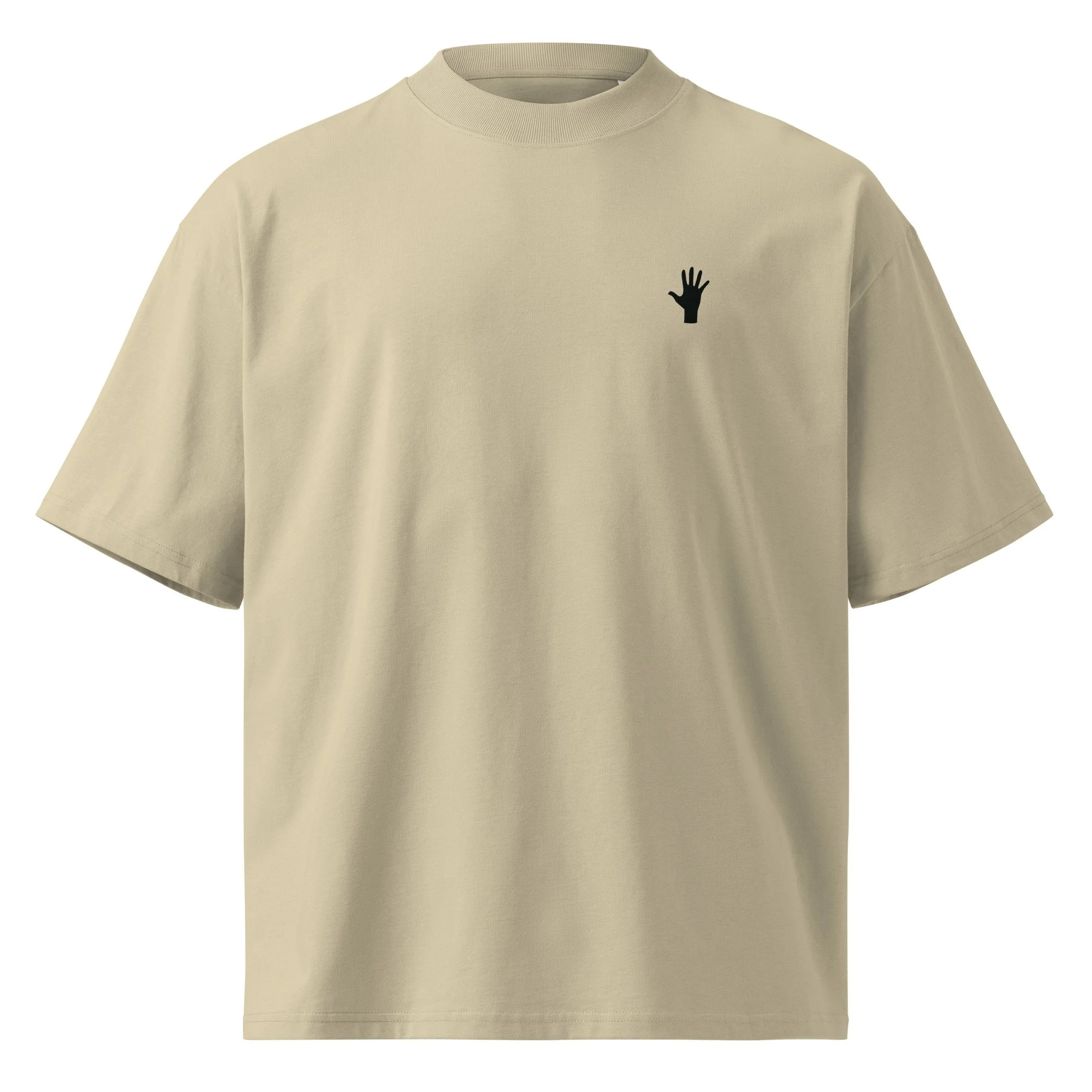 unisex-organic-oversized-high-neck-blaster-2.0-t-shirt-stone-front-6aa34a7b9da23.jpg