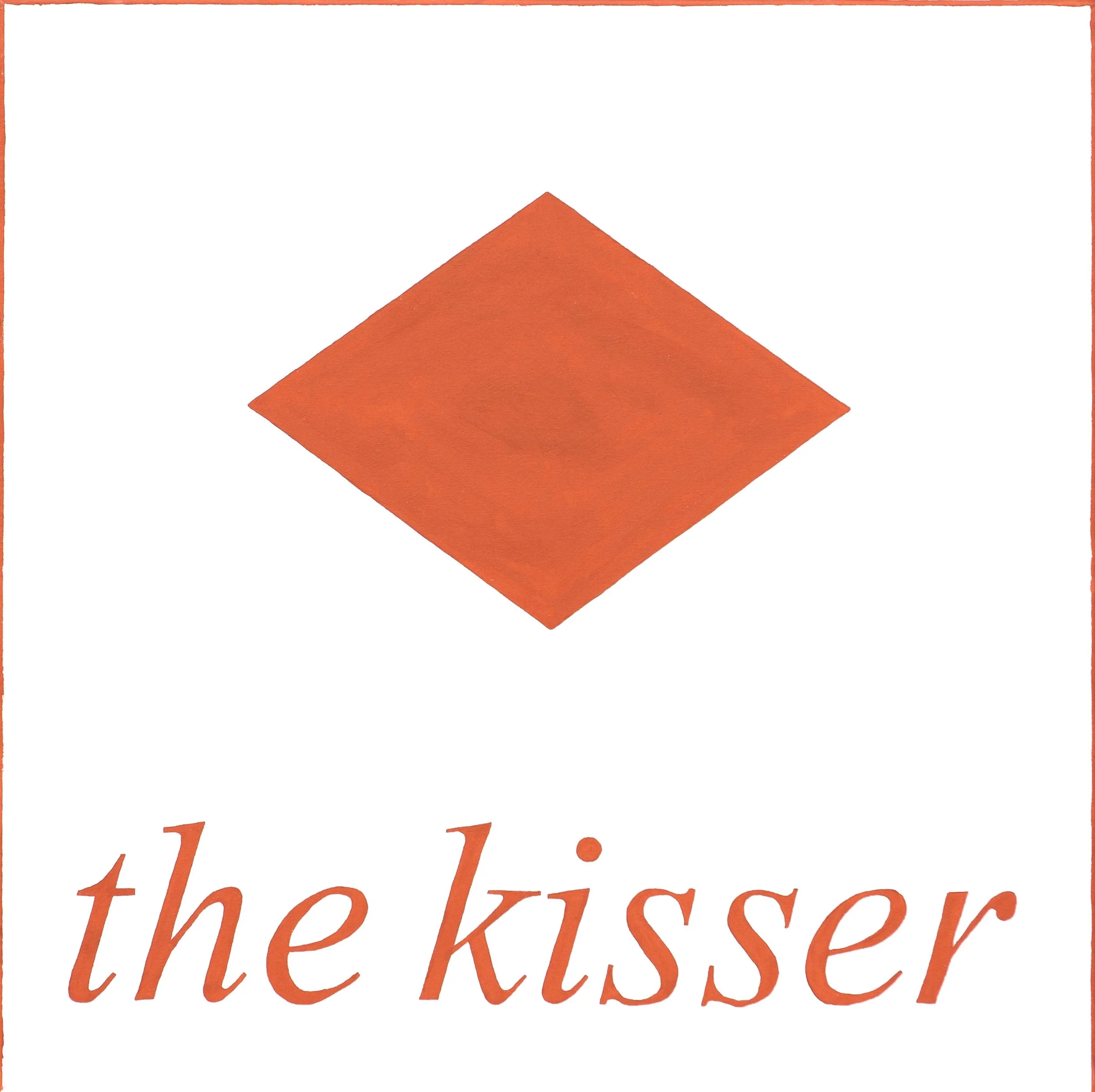 the kisser - acrylic on canvas (60x60 cm)