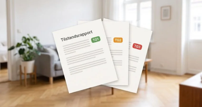 Les alltid tilstandsrapporten nøye før du kjøper bolig