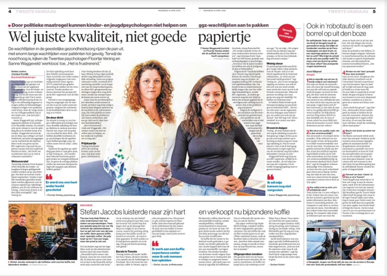 Tubantia: wel juiste kwaliteit, niet goede papiertje