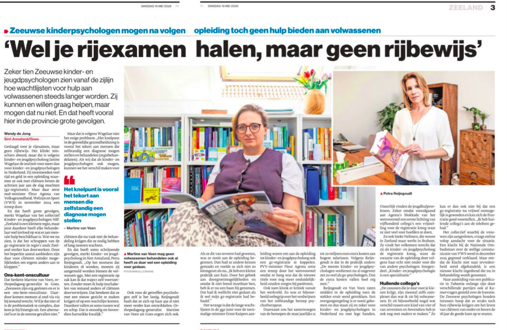 PZC: wel je rijexamen halen, maar geen rijbewijs