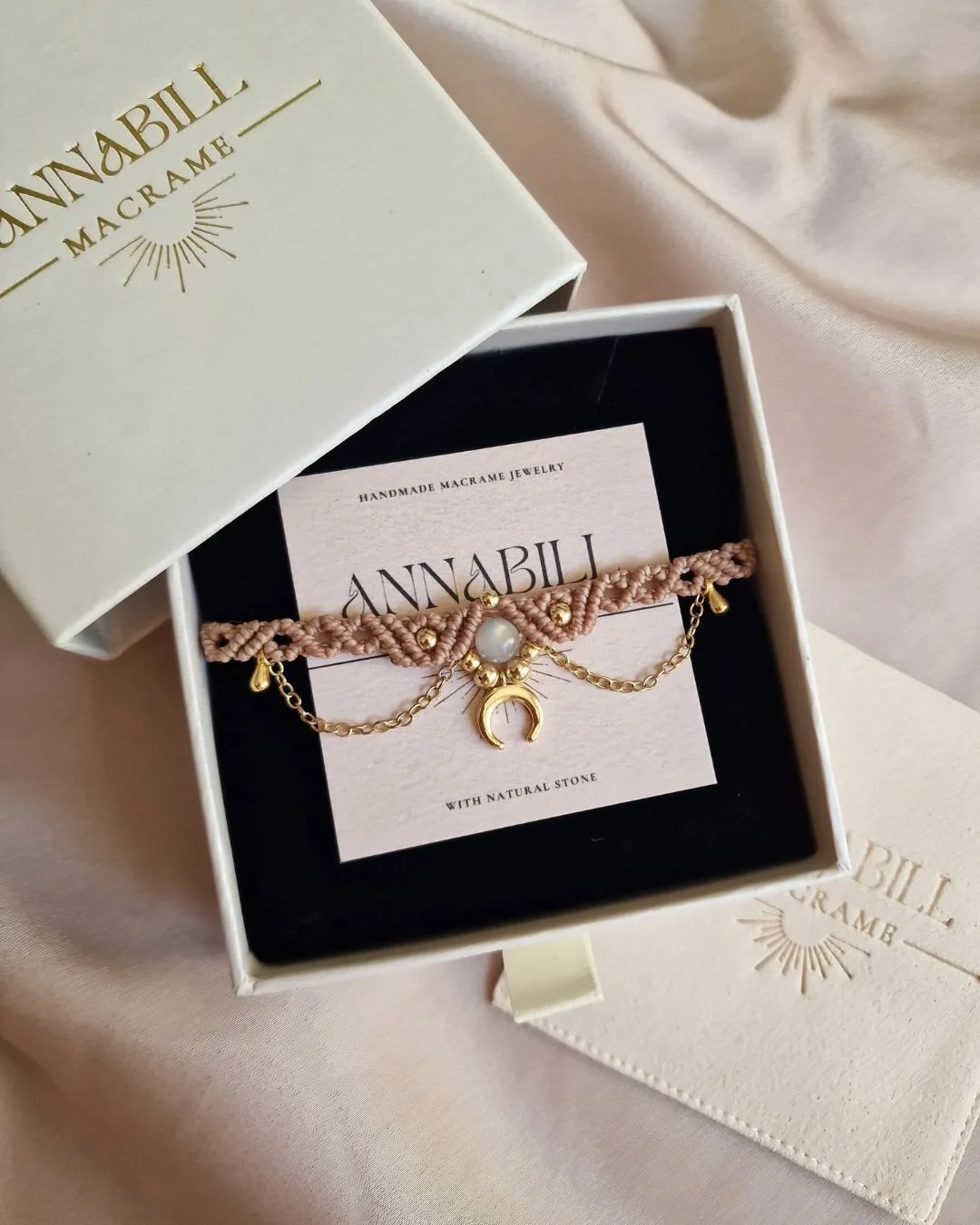 Collana Girocollo Luna | Pietra di Luna