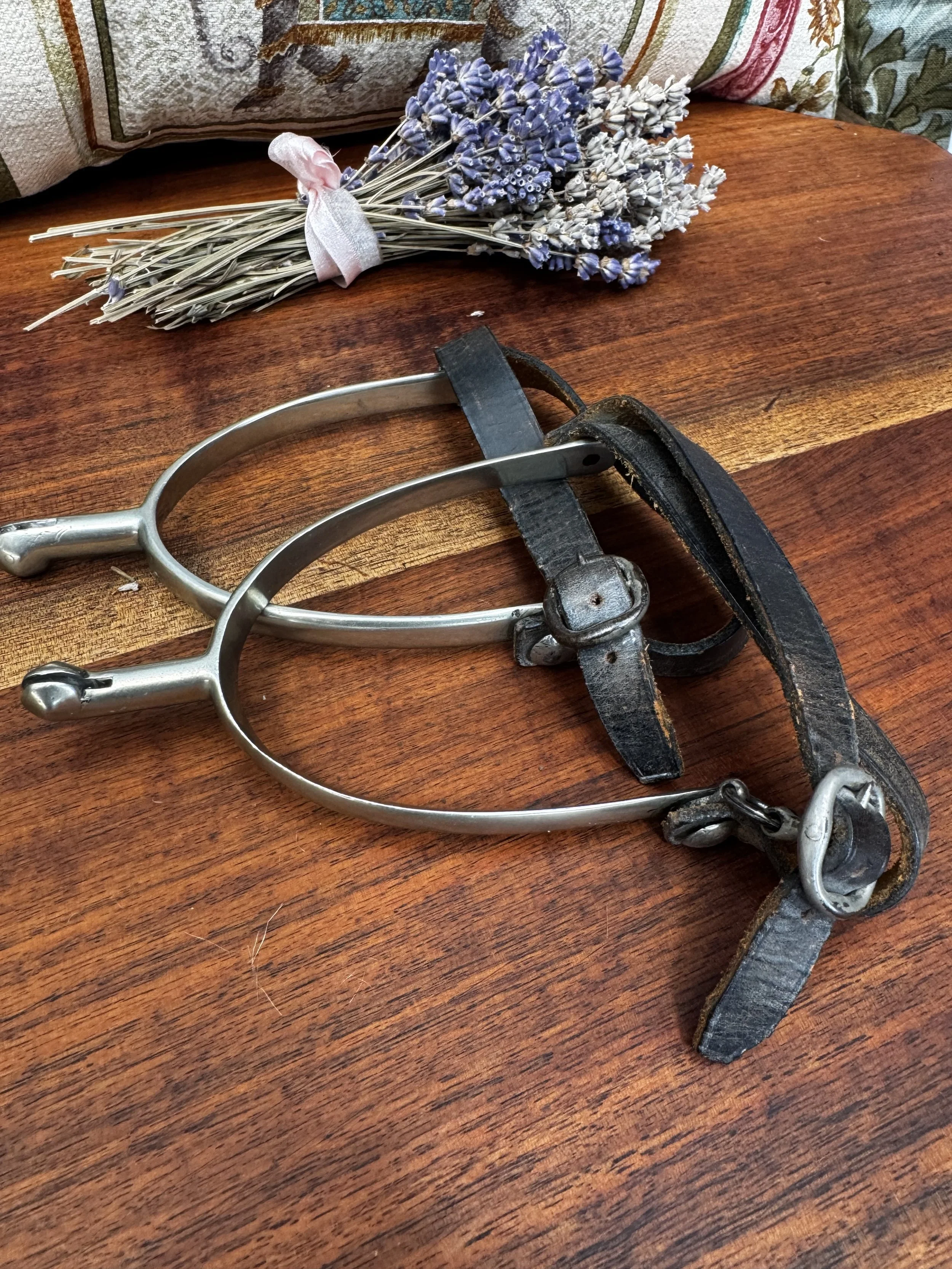 Pair Antique Victorian Spurs