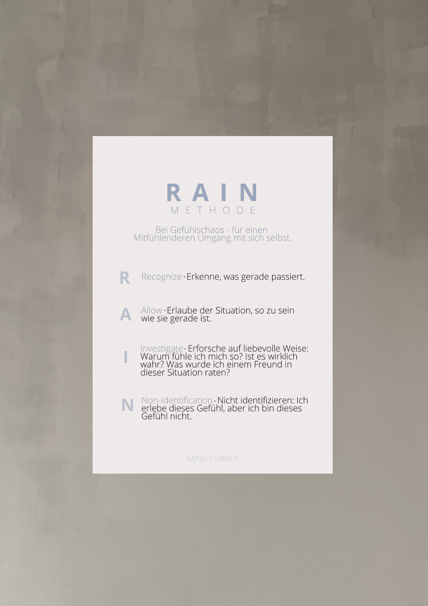 Poster: R.A.I.N.