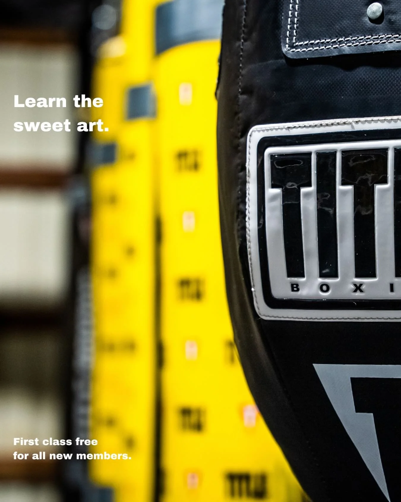 First class is free. Come in and experience the art of boxing! #artofboxingusa