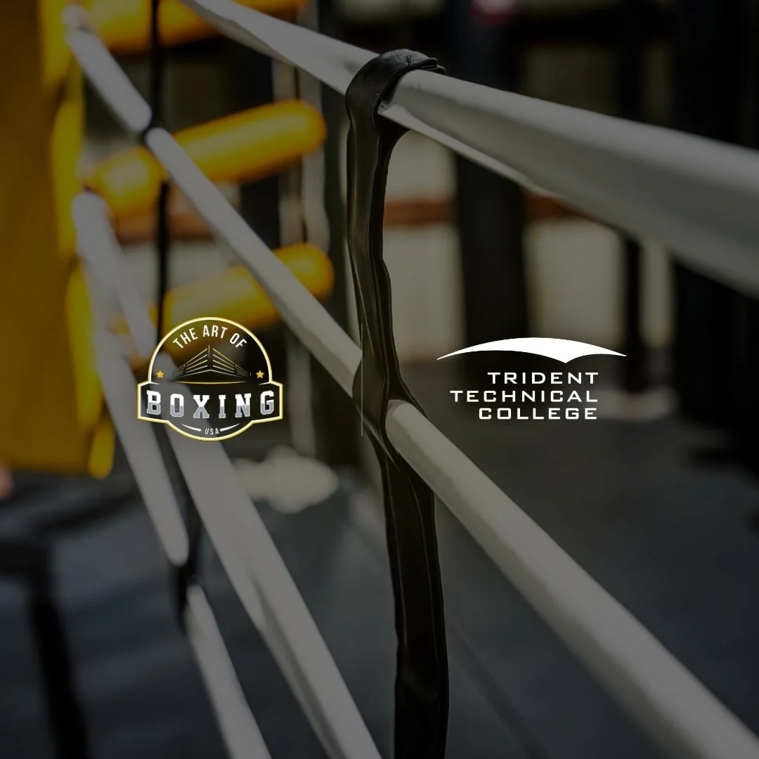 Art of Boxing USA and Trident Technical College are excited to announce the launch of our new partnership, designed to support employee physical fitness, mental clarity and well-being. 

Through the AOB method, employees will be introduced to the ben