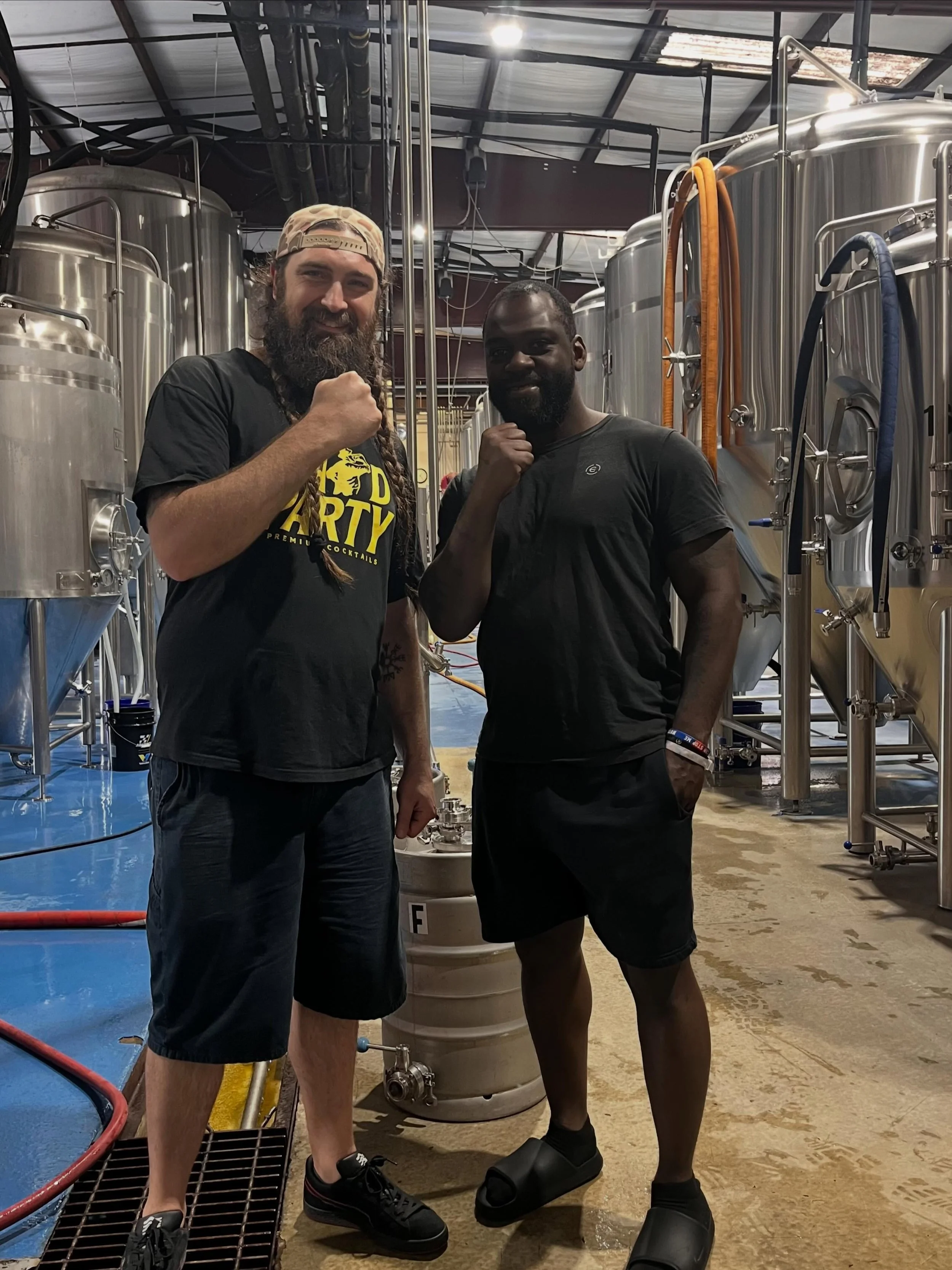 Business, brewing and boxing. 🍻Thank you for hosting us, the intelligent conversations and your gracious generosity @holycitybrewing ! 

We couldn&rsquo;t dream of a better neighbor. 🖤