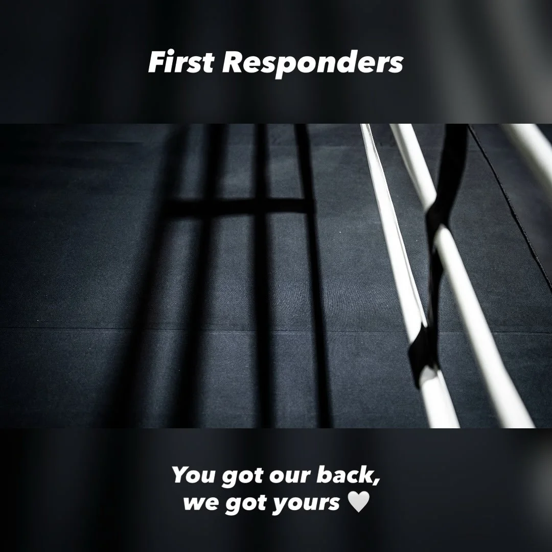 $120 unlimited monthly classes for all first responders. 

Your commitment doesn&rsquo;t go unnoticed. 🖤