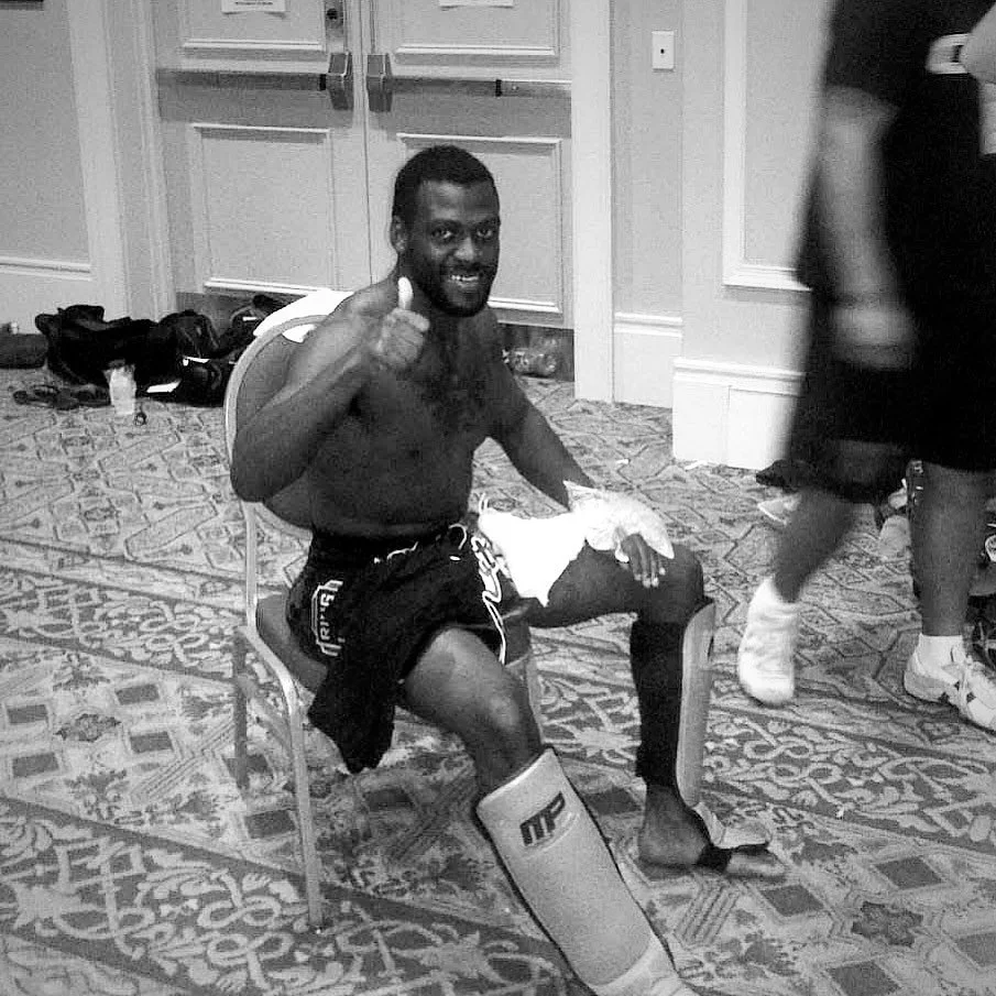 The face of a champion. 🖤

A smile and an ice pack. And determination to no end. Throwback Thursday for the win. 

Here&rsquo;s to you Coach! 🥊🧊