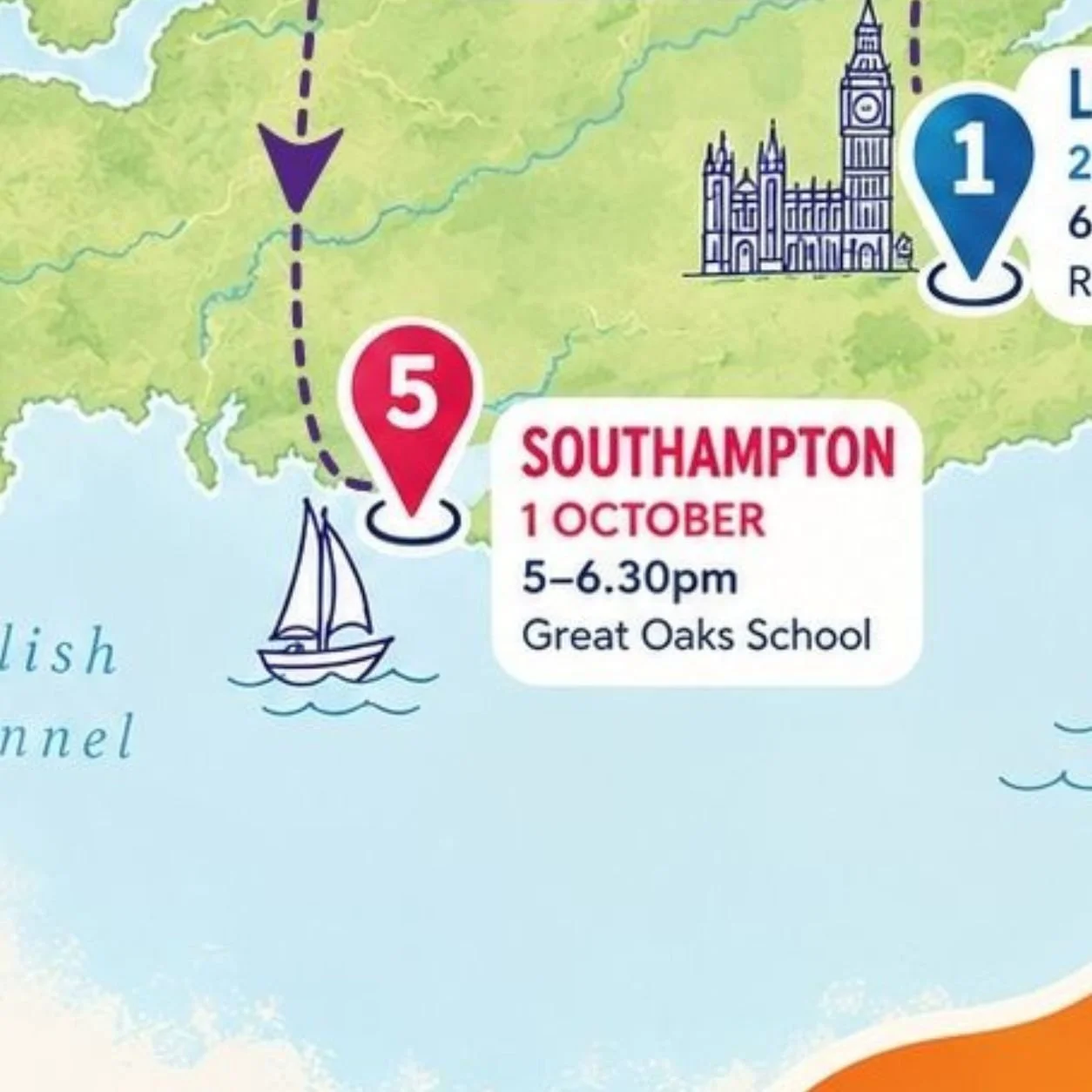 Southampton - Book Tour