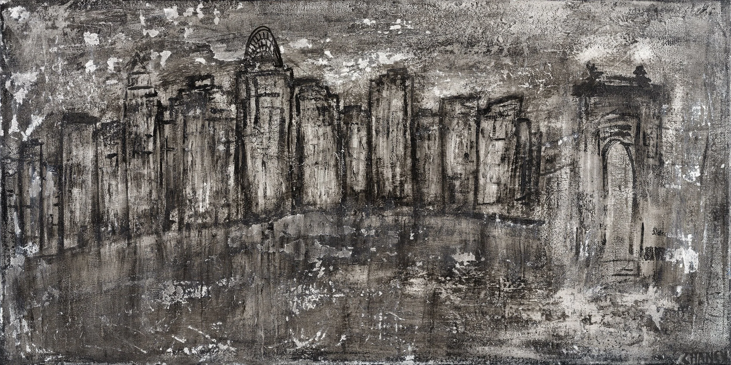 Whispers of Queen City, 15x30