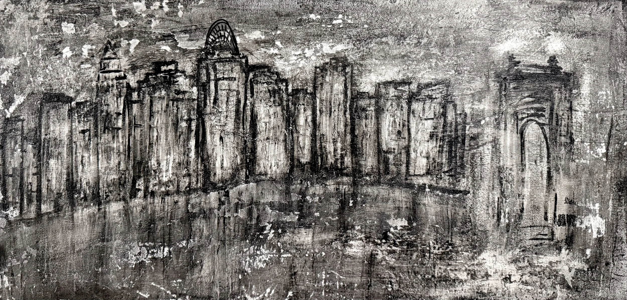 Whispers of Queen City, 15x30