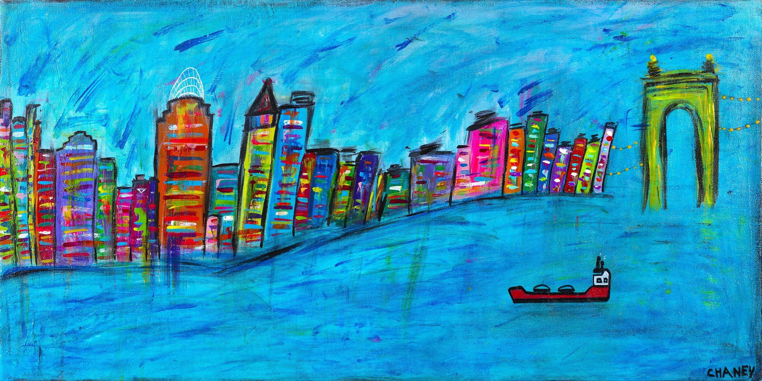 Queen City, 15x30 