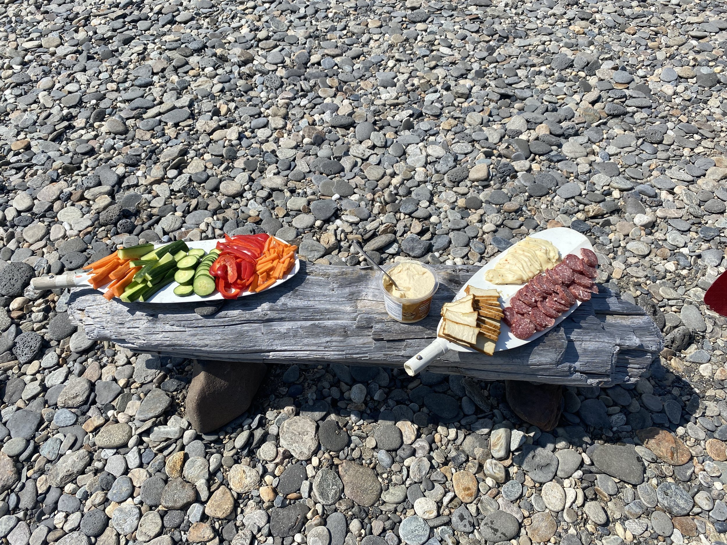 Delicious Snacks on the river