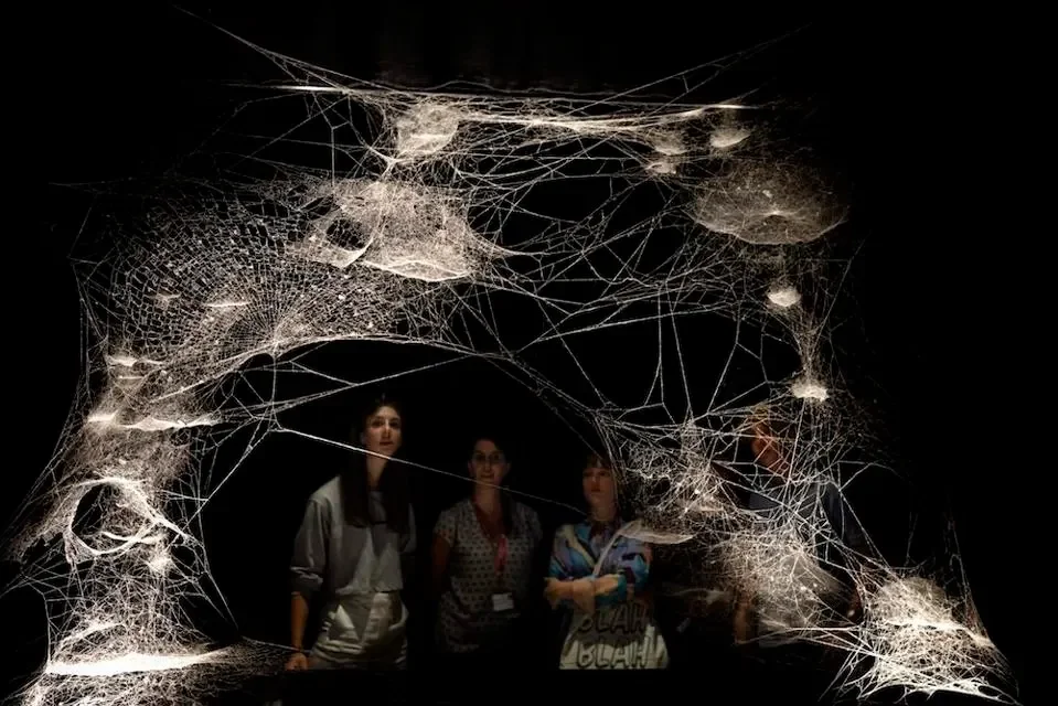 Cloud Cities: Species of Spaces and Other Pieces, 2023 at Serpentine. Photography ©Studio Tomás Saraceno