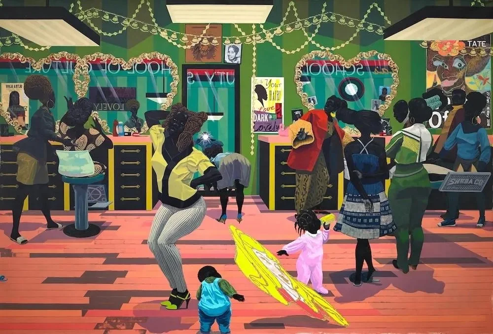 Kerry James Marshall School of Beauty, School of Culture (2012)