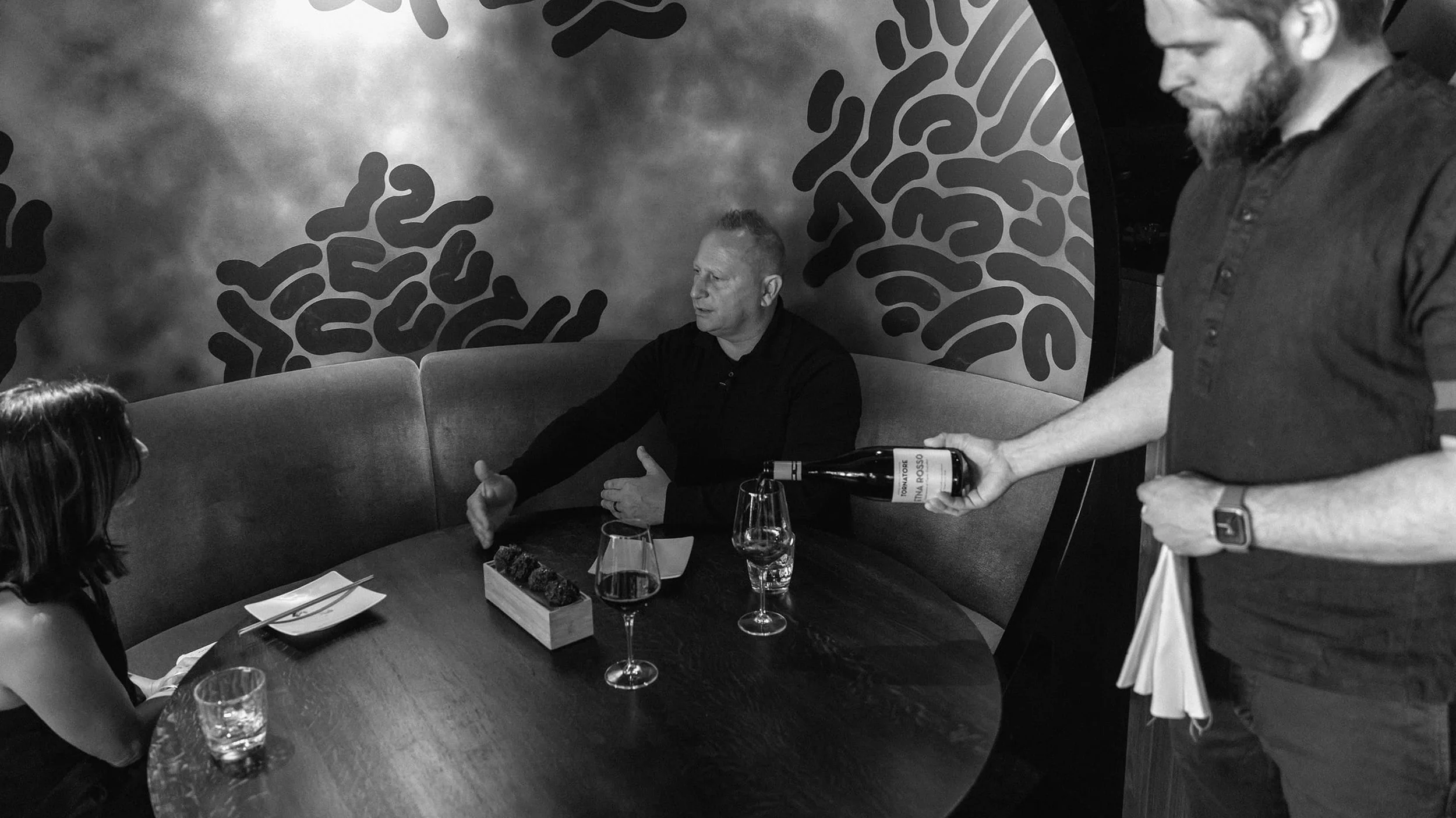 With Kurt Zdesar at Chotto Matte