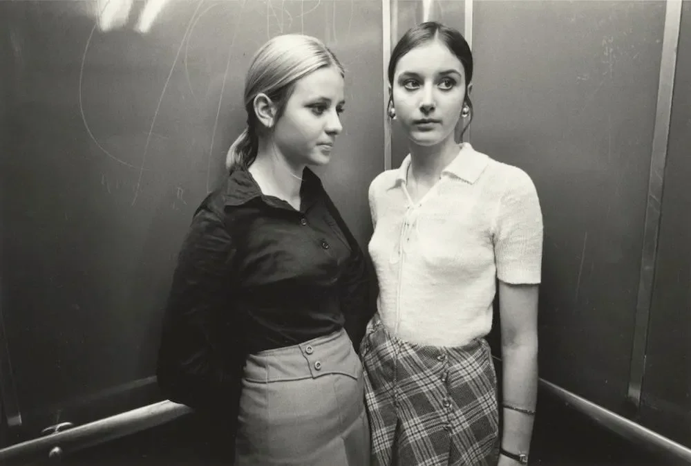 Heinrich Riebesehl "Menschen Im Fahrstuhl" (People in the Elevator, 1969), Berlin Heinrich Riebesehl, by SIAE 2025