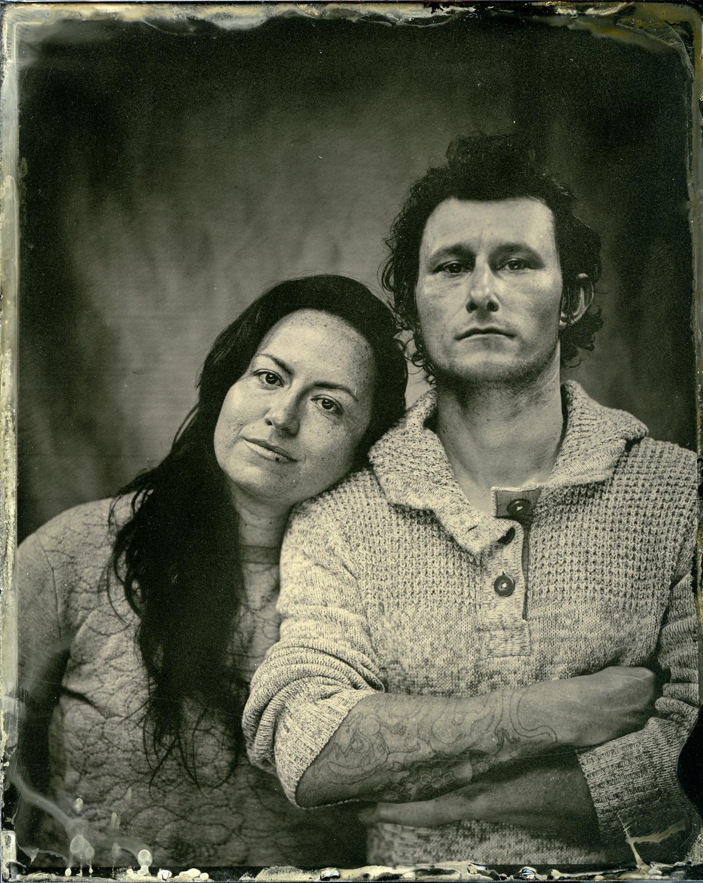 March 7, 2026, Milwaukee, WI at the old Riverwest Co-op Grocery and Cafe. 4x5 tintype. 

#tintype #milwaukeetintype #milwaukeephotographer #wetplatecollodion