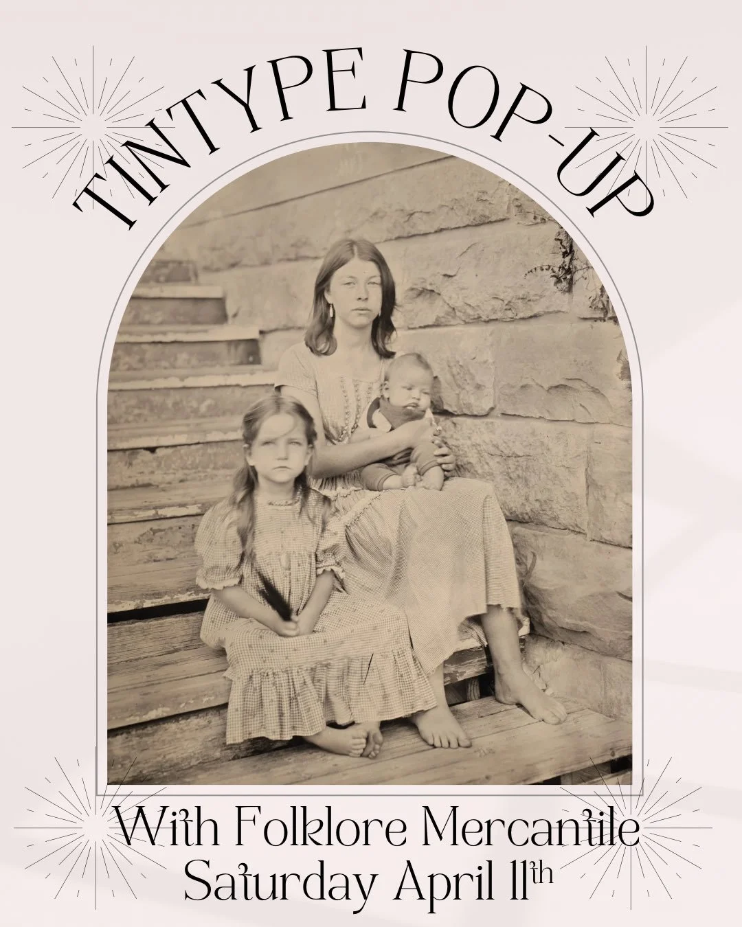 Natural light tintype season is back! ☀️ 

I&rsquo;m excited to announce my first outdoor pop-up of the year with Folklore Mercantile, a thoughtfully curated shop filled with artisan goods and set against the Merton millpond. 

Each tintype will be h