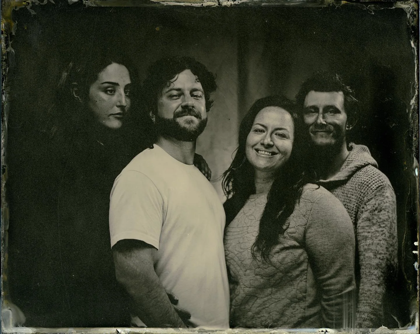 March 7, 2026, Milwaukee, WI at the historic 733 E Clarke St building. 4x5 tintype. 

#tintype #milwaukeetintype #milwaukeephotographer #wetplatecollodion