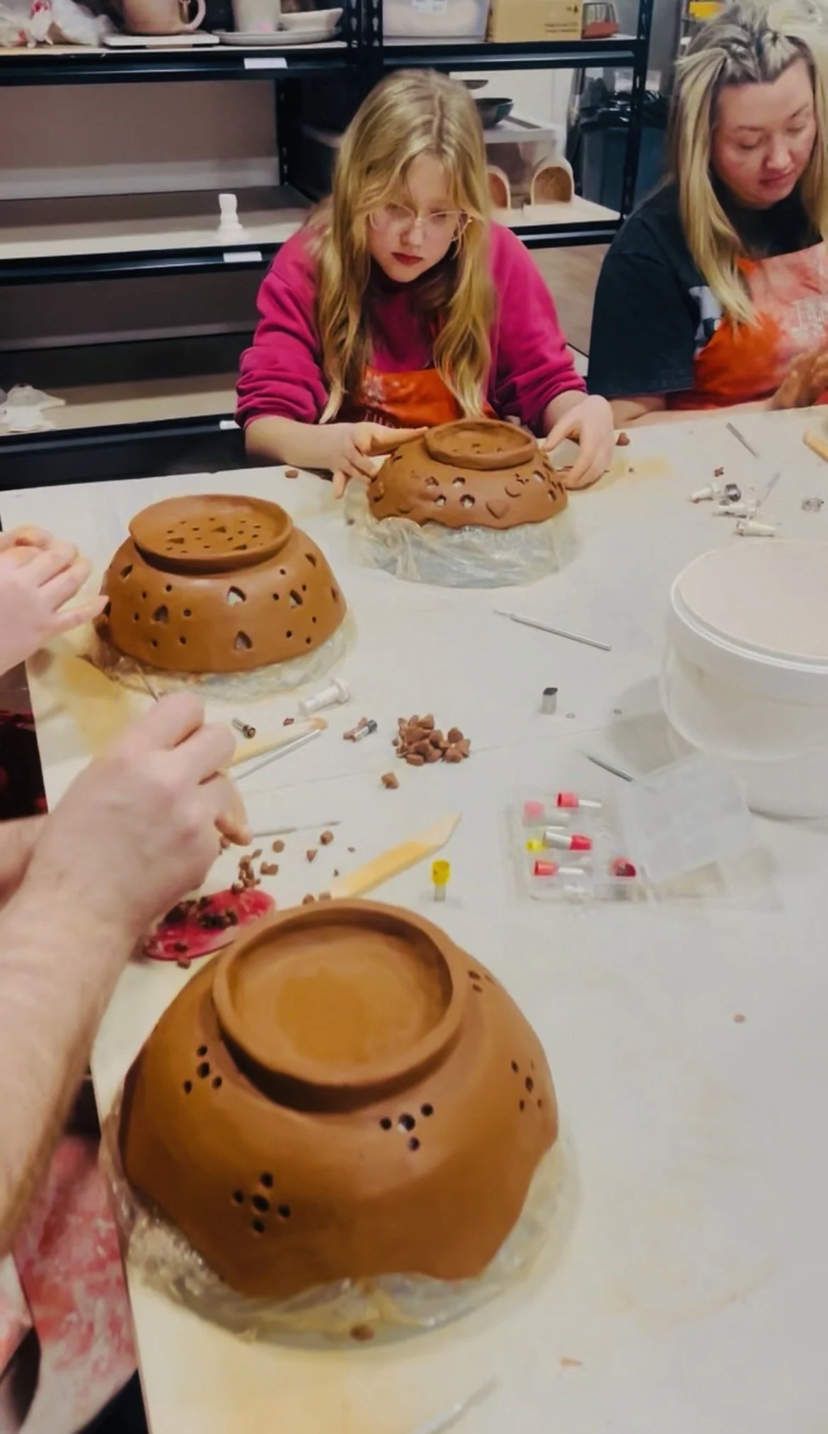 Workshops-  $Varries           
 
Something new to create!
From seasonal projects to creative hand-building experiences, our workshops give kids the opportunity to explore clay and make something uniquely their own.