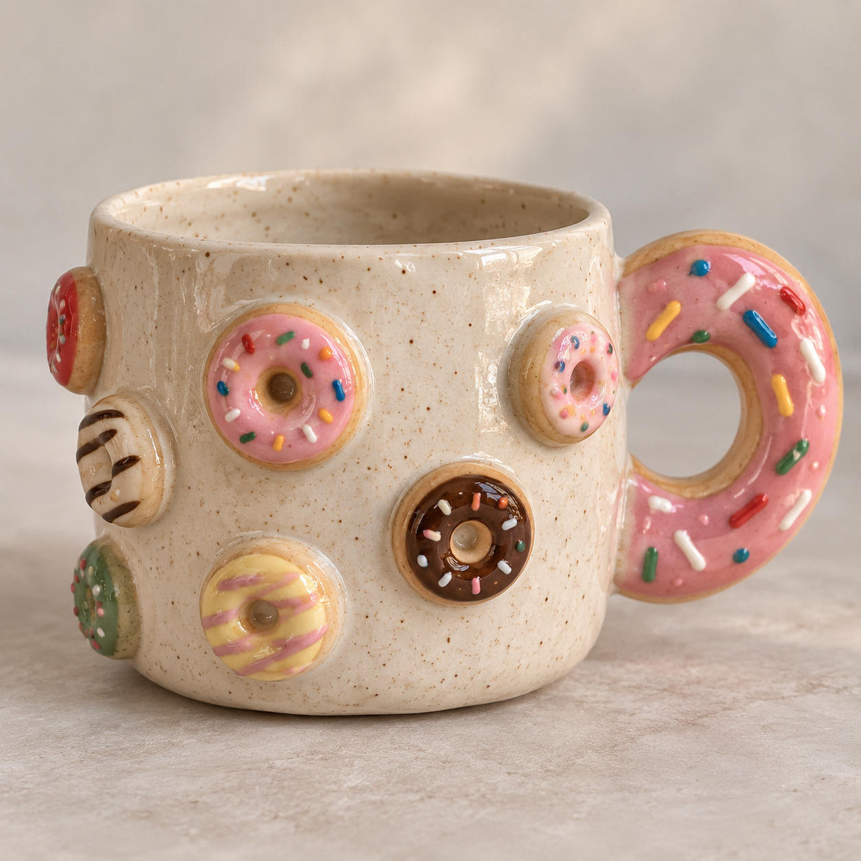 Donut Mug with Blvd Doughnuts Dec 23rd or 26th/ $65 W/$20 gift card to Blvd