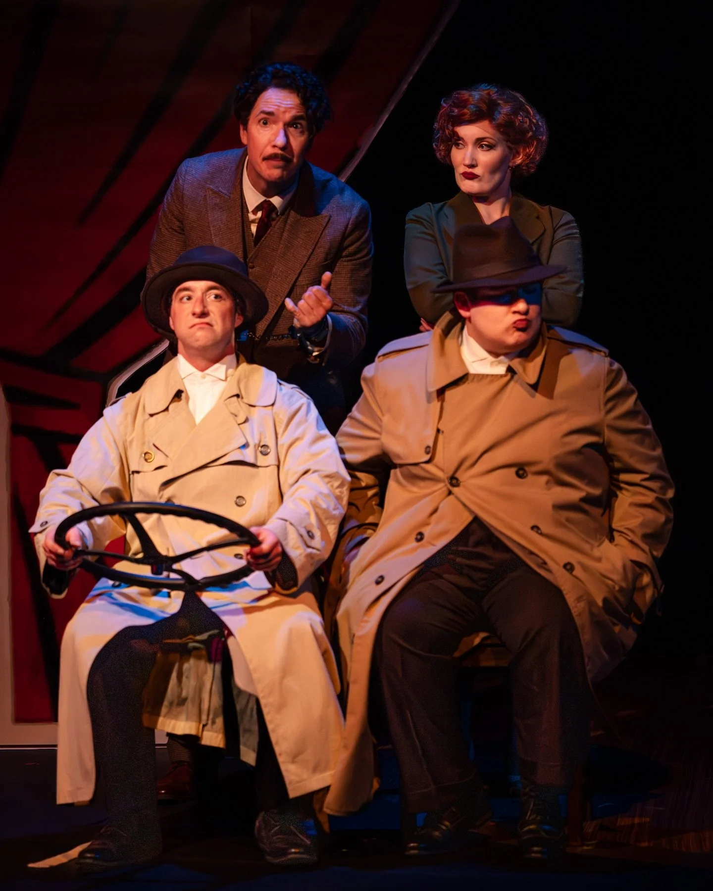 Happy Opening Night to sixthlinestudios production of The 39 Steps!

I loved getting to capture this wildly clever and fast-paced show directed by @katietherubin at The Village Theatre in Danville, CA. From quick costume changes to physical comedy an