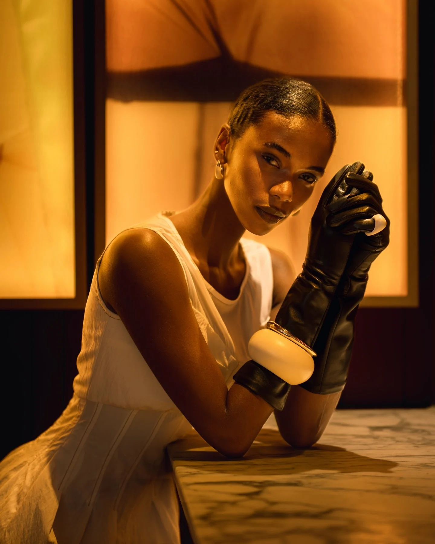 TIERRA by @dwarmis 
New York Fashion Week FW26
Part 3. Portrait studies I photographed during the show. 💛