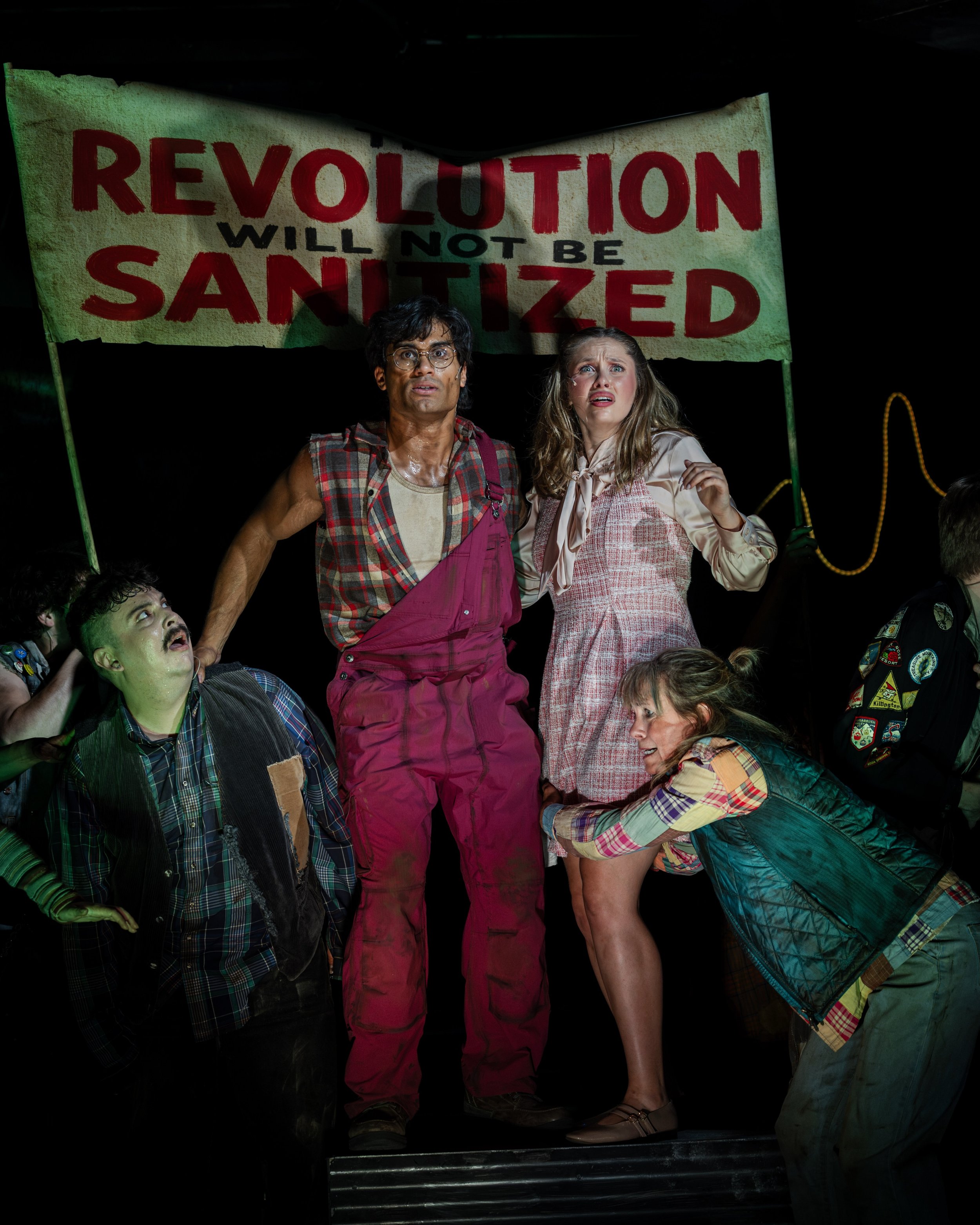 Happy opening to @roltheatre production of Urinetown: The Musical! 🚽✨

This show is outrageously funny, wildly clever, and somehow manages to turn a musical about pee into a surprisingly timely satire about power, greed, bureaucracy, and what happen