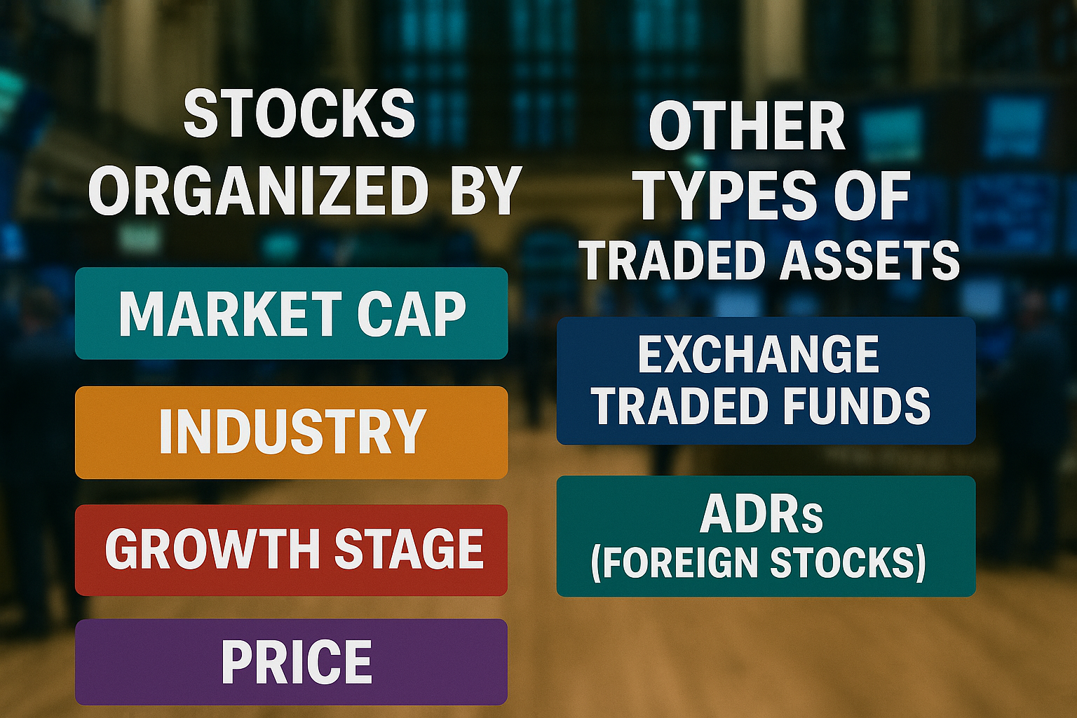 Capsule 4: Types of stocks and ETFs