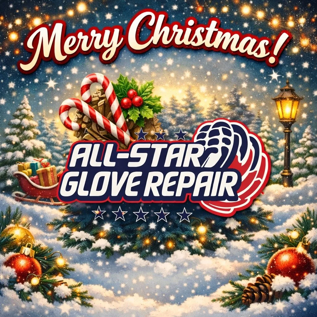 🎄✨ Merry Christmas from All-Star Glove Repair! ✨🎄

As we wrap up our second year of operation, we just want to say thank you to every player, parent, coach, and supporter who trusted us with their gloves and supported our small business. What start