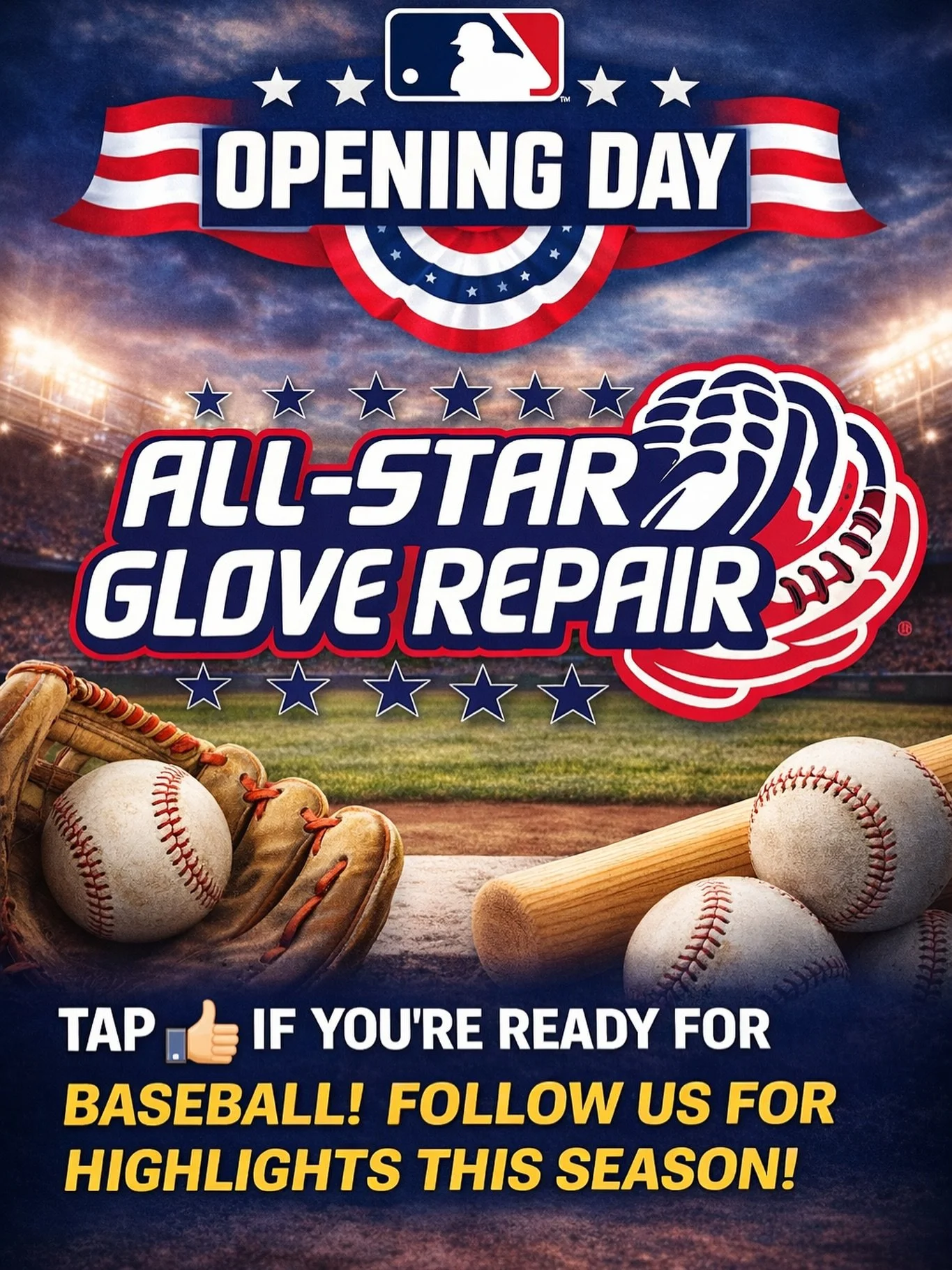 🚨OPENING DAY IS HERE&hellip;WHO&rsquo;S YOUR PICK 🚨

162 Games&hellip;months of grind&hellip;and it all starts TODAY!

👇🏼 Drop your predictions BELOW 👇🏼
AL Champ ____________
NL Champ ____________

Who is battling it out in the World Series thi