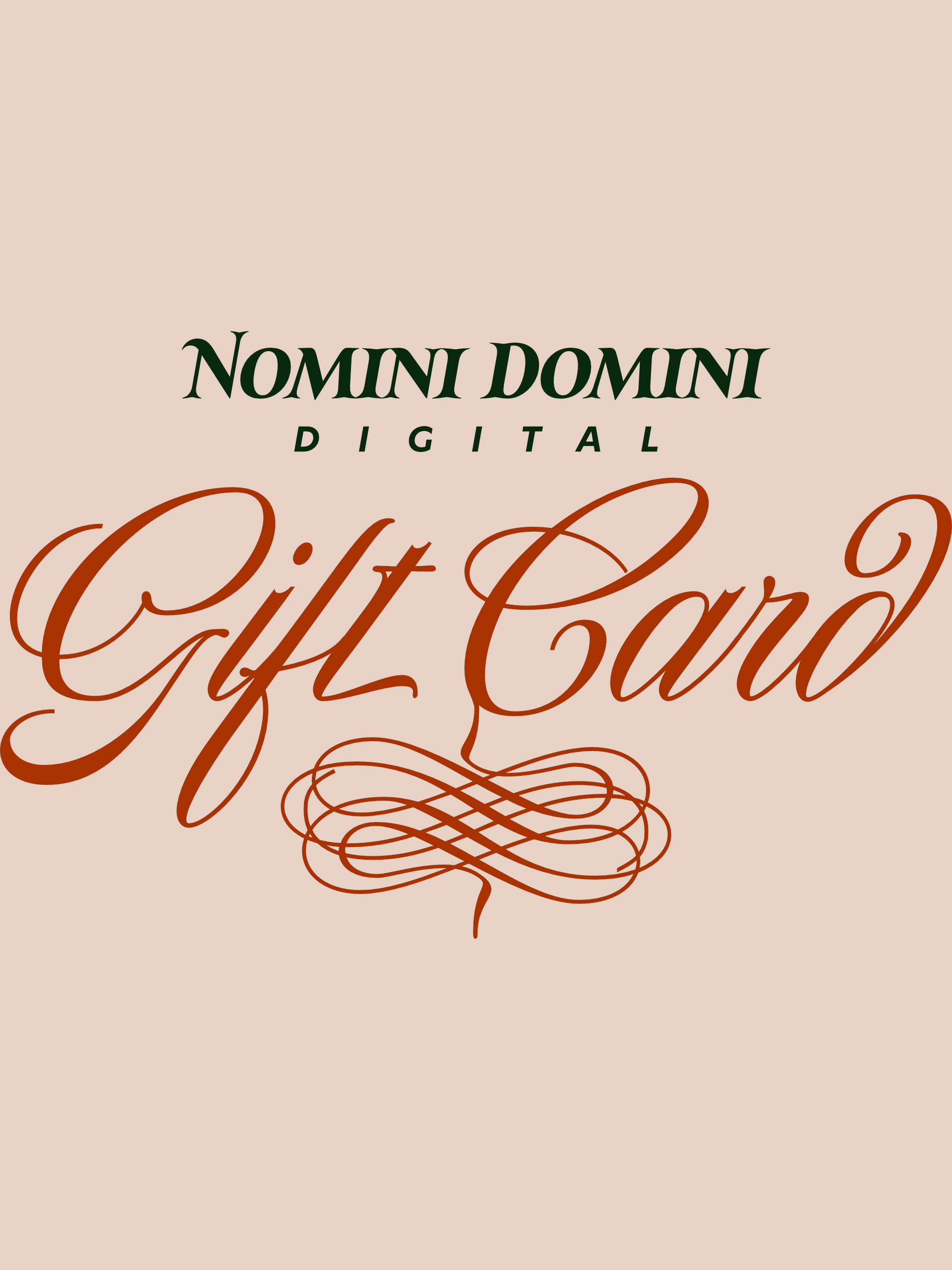 Nomini Domini Digital Gift Card