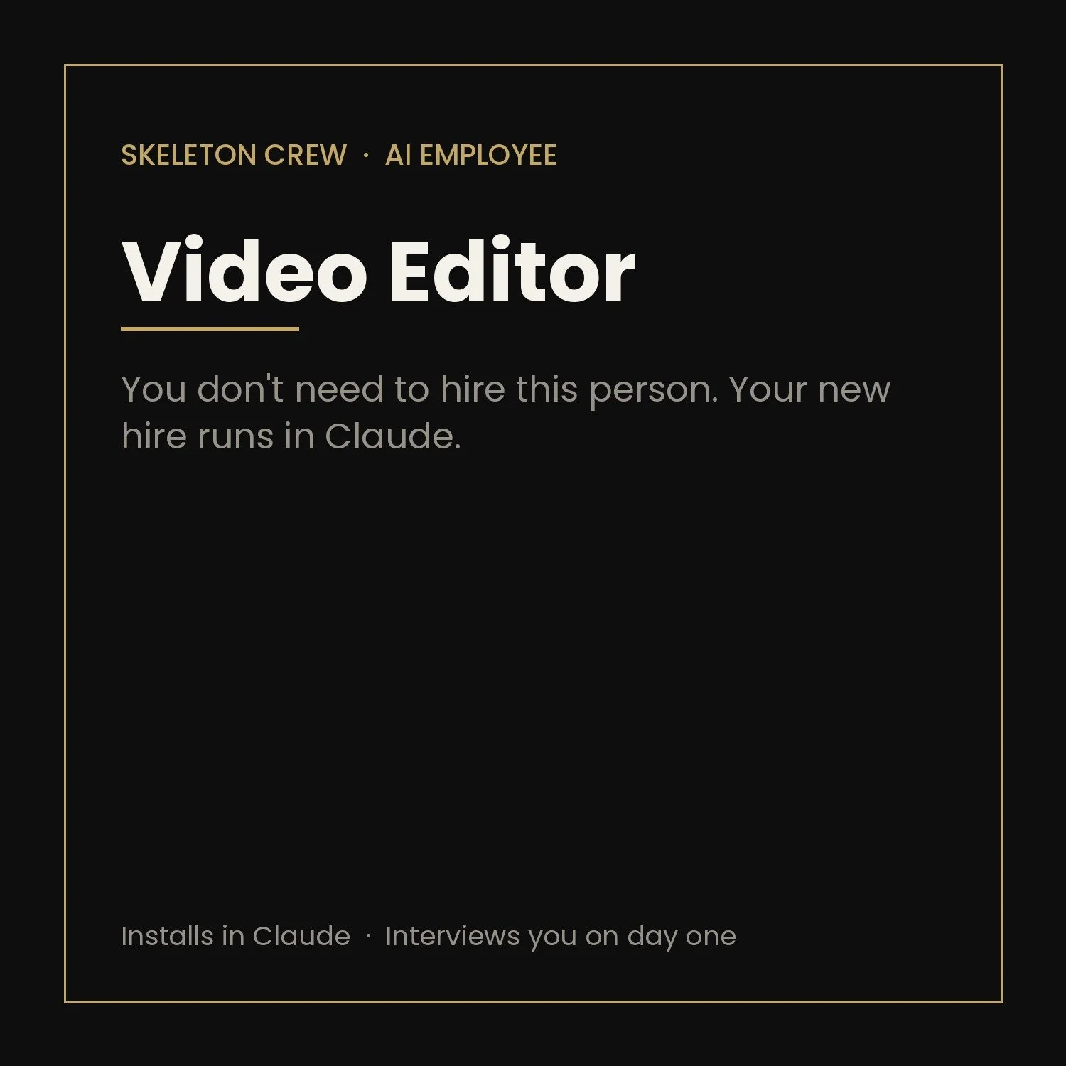 Video Editor Bot