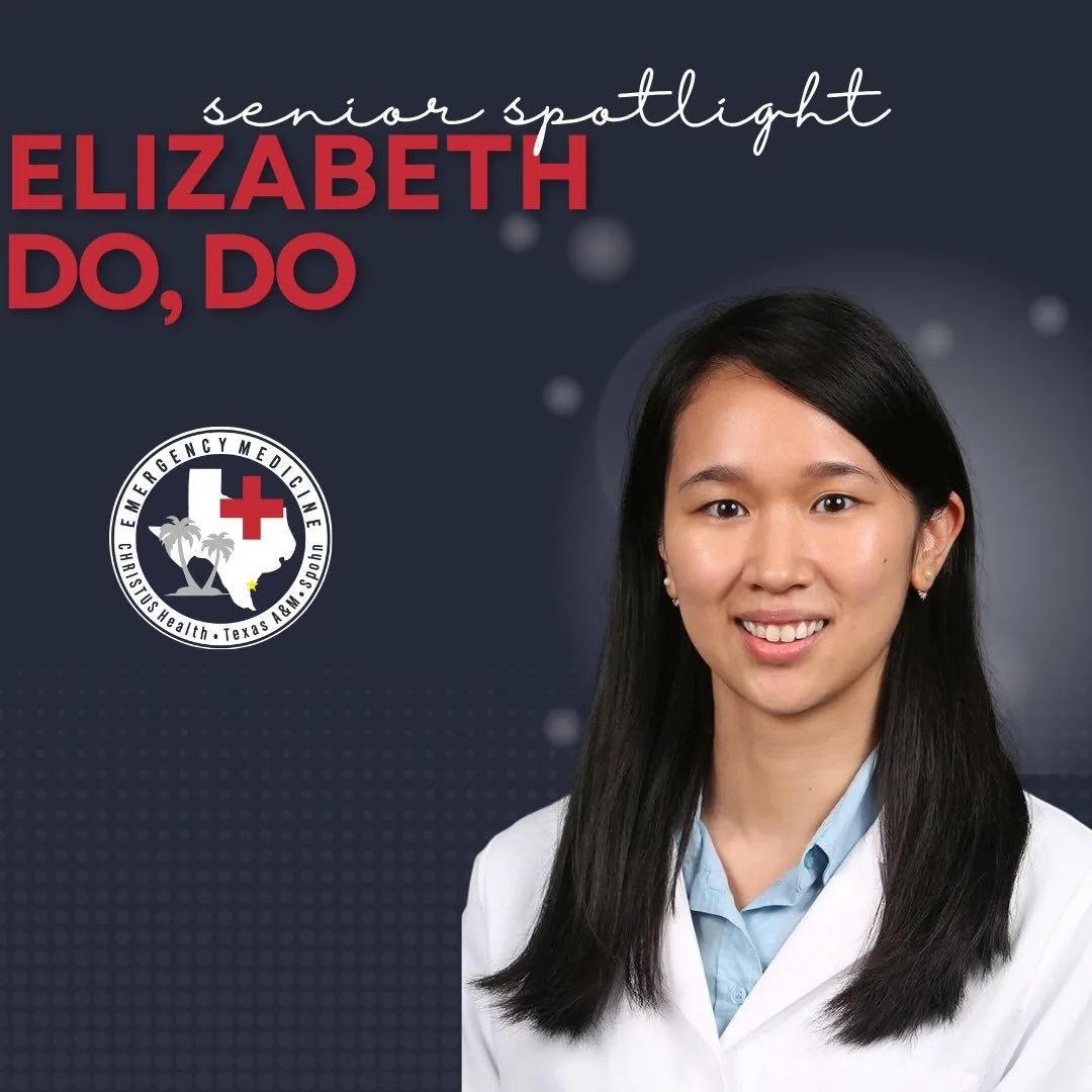 For our next ✨SENIOR SPOTLIGHT✨ we have Dr. Do! 

✨Plans after residency: TeamHealth around Fort Worth!

✨Favorite aspect of our program: being unopposed and the supportive culture and people! We have the best attendings, nursing friends, pharmacists