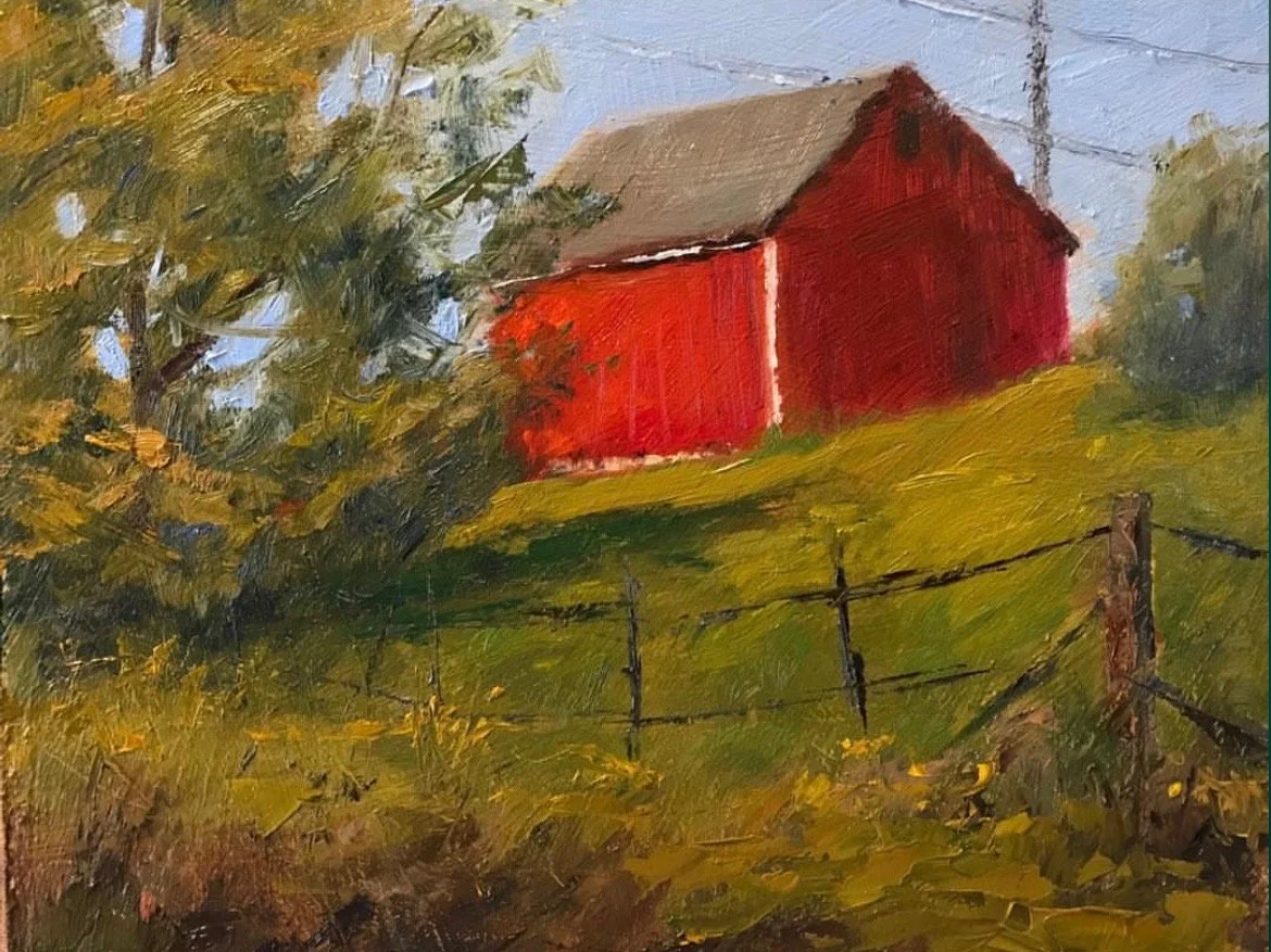 Behind the Barn