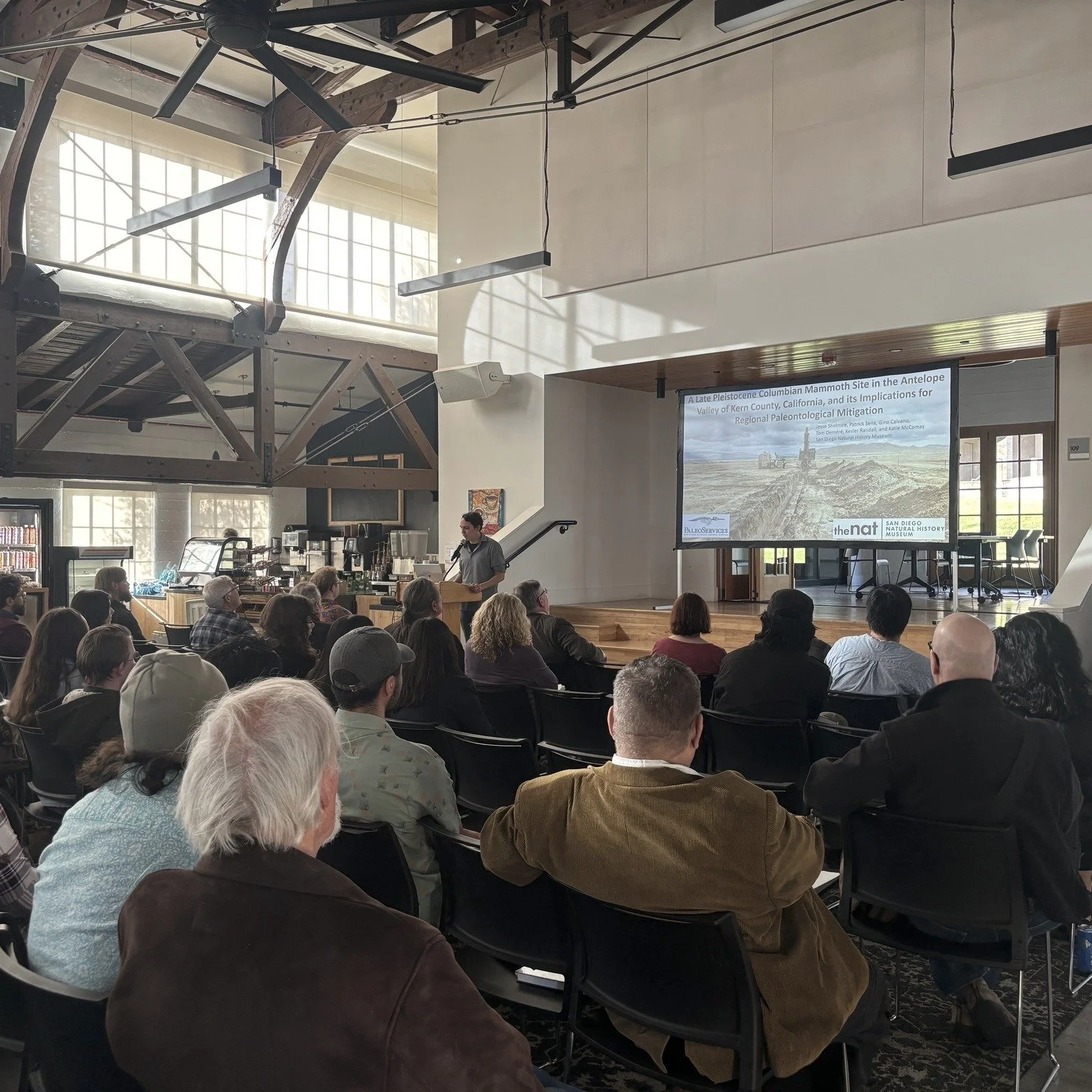 It was an incredible weekend at the Western Association of Vertebrate Paleontology at Raymond M. Alf Museum/The Webb Schools. This conference was held right next to our office in Claremont, which gave us a chance to learn about some exciting paleonto