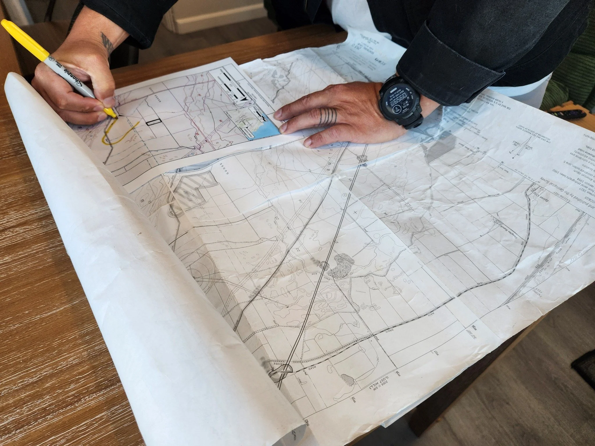 Task 1: Records Search
Every meaningful Cultural Resources Management project begins long before we arrive on-site. It often starts with a research phase, where we dive into the archives to piece together the history of the land. By analyzing histori