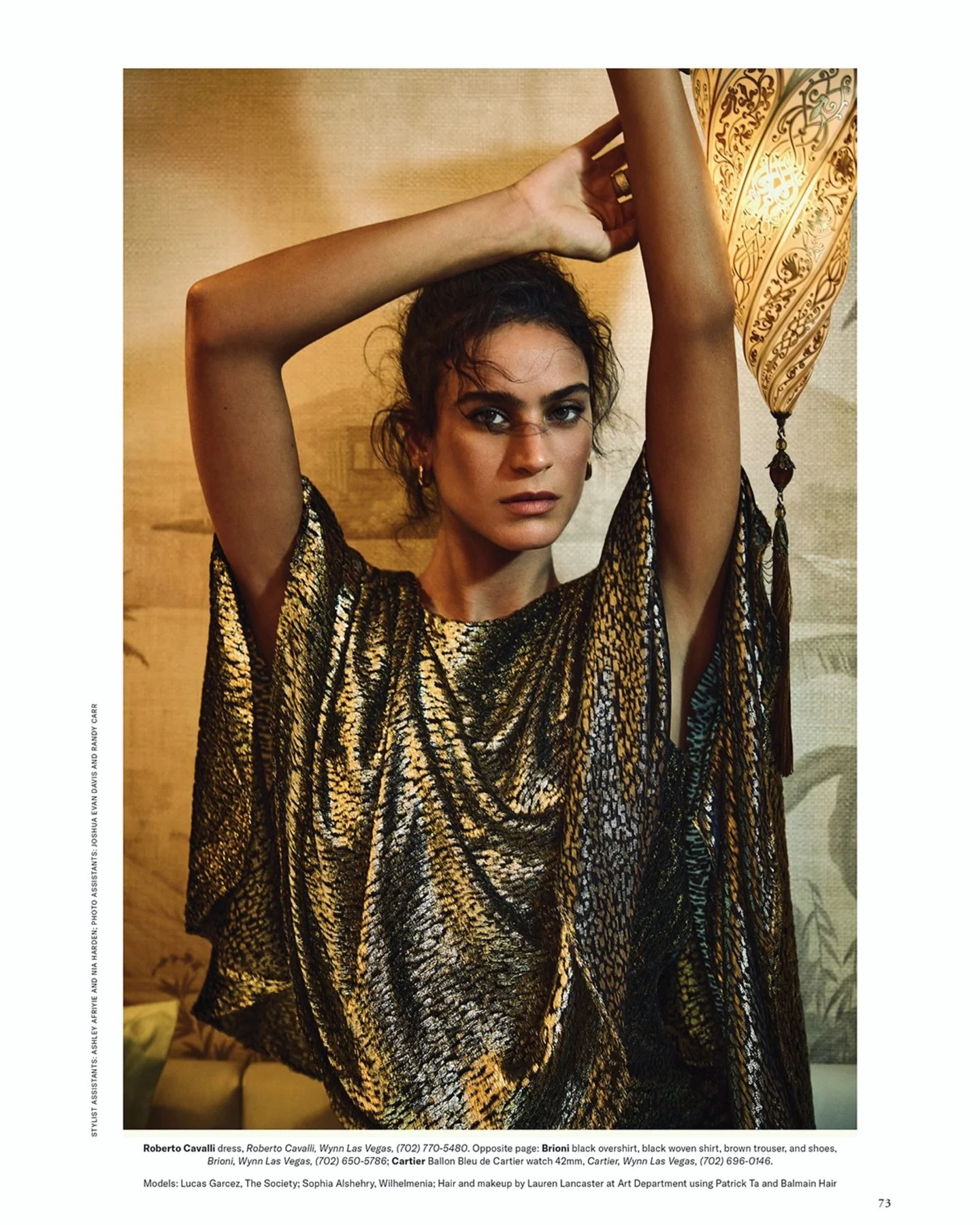 New editorial for @modernluxury @wynnlasvegas @wynnalmarjanisland 🤎💛🤎
Creative Director/Stylist: @fayevandevrede 
Makeup &amp; Hair: @laurenlancasterbeauty 
Model: @sophiealshehry 
Retouching: @guberovich 
Photo assistant: @joshdavisshoots @randyc