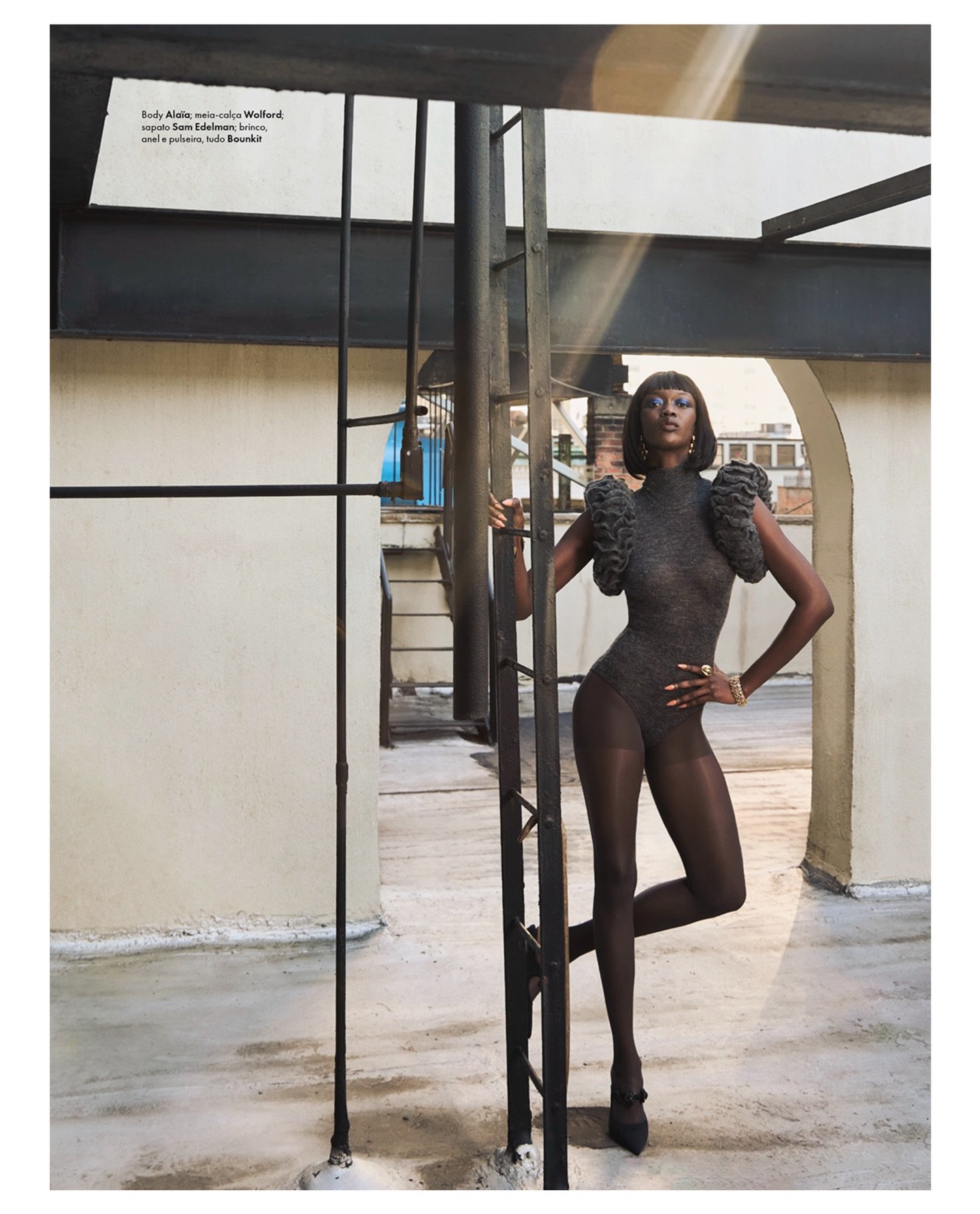 New editorial for @glamourbrasil ⚡️⚡️
@adama__jobe rocking it on a cool nyc rooftop 
Stylist: @daviscarrasquillo 
Makeup: @chichisaito 
Hair: @johnruidanthair 
Retouching: @guberovich
Manicure: @jazzstyle 
Casting: @nannlp217 @nicelittlepicture 
Phot