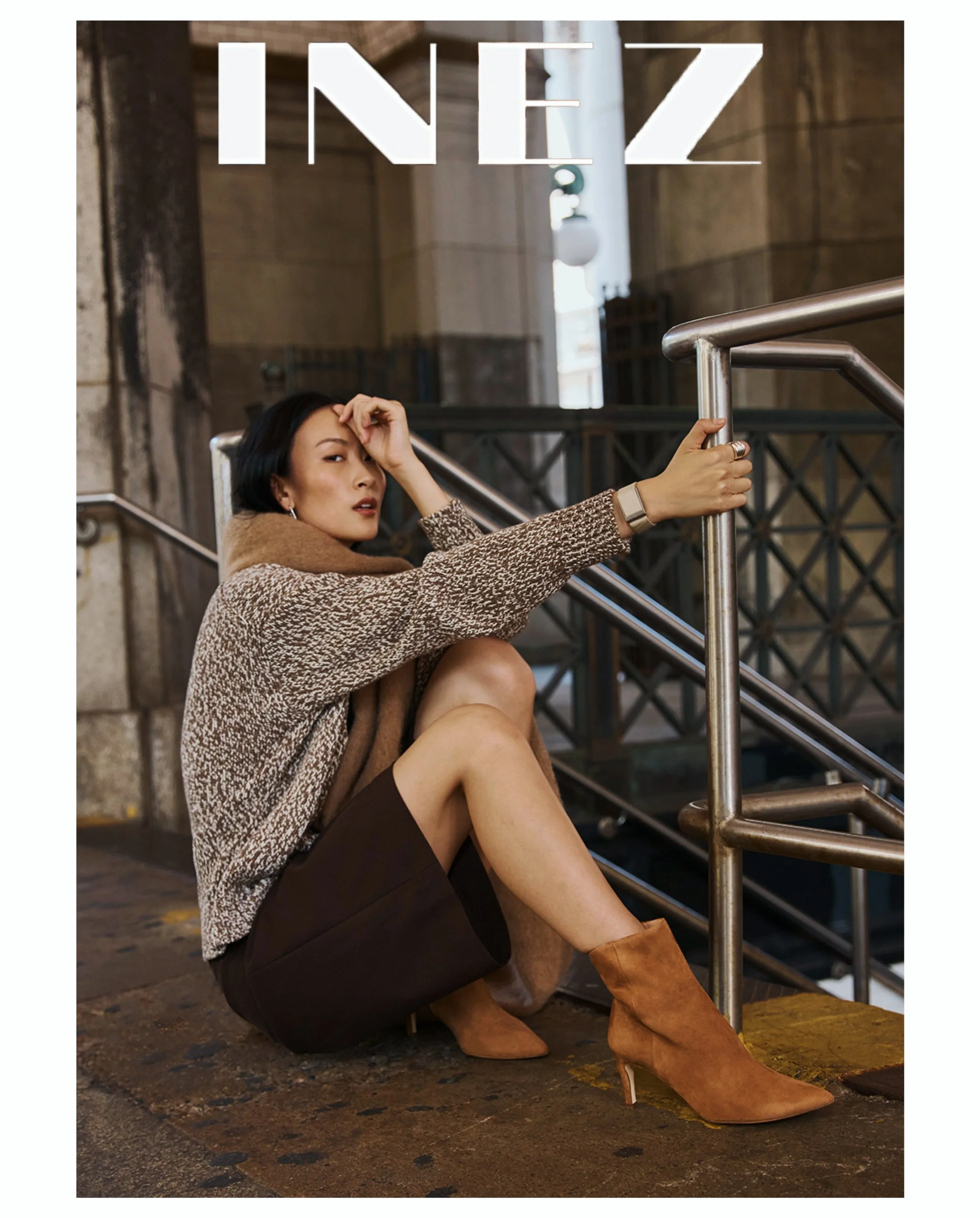 Another fun day in NYC shooting the new Fall/Winter campaign for @inez 🤎👡🚇
Creative director: @hbs_nyc 
Marketing: @norburr_ 
Production: @t_musso @amandaaringel 
Stylist: @em2drake 
Hair and makeup: @claudia_oyanedel 
Model: @renayoufu 
Photo ass