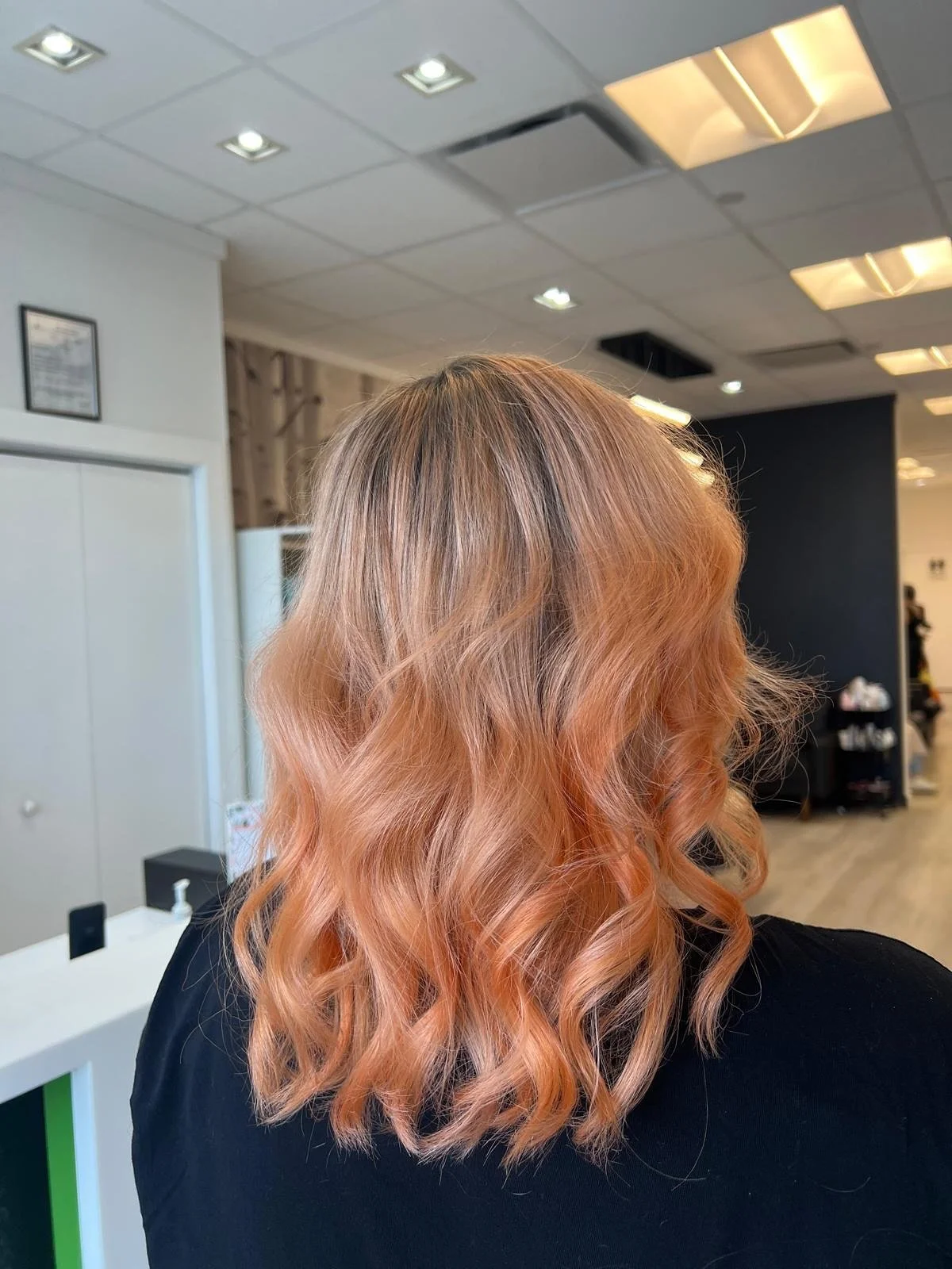 Rose gold balayage by @hair_by_carlywebster 💞

It&rsquo;s your time to shine.
Ready for a transformation? Book your appointment today&mdash;because you deserve to look and feel unstoppable.

📞 Call us at 519-342-1767 or visit cliqueorganicsalons.co