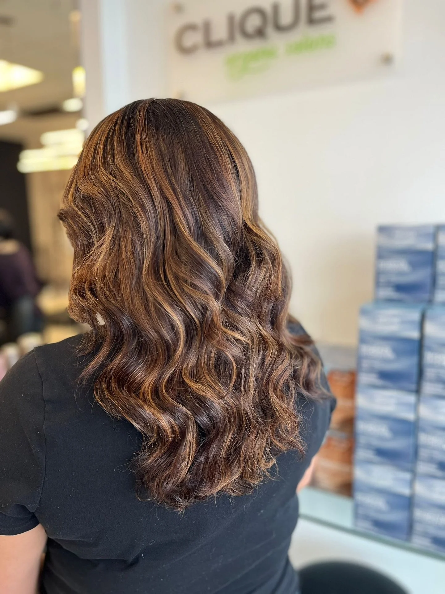 Caramel chocolate Color by @classy_hair_salon_01 🤎

It&rsquo;s your time to shine.
Ready for a transformation? Book your appointment today&mdash;because you deserve to look and feel unstoppable.

📞 Call us at 519-342-1767 or visit cliqueorganicsalo