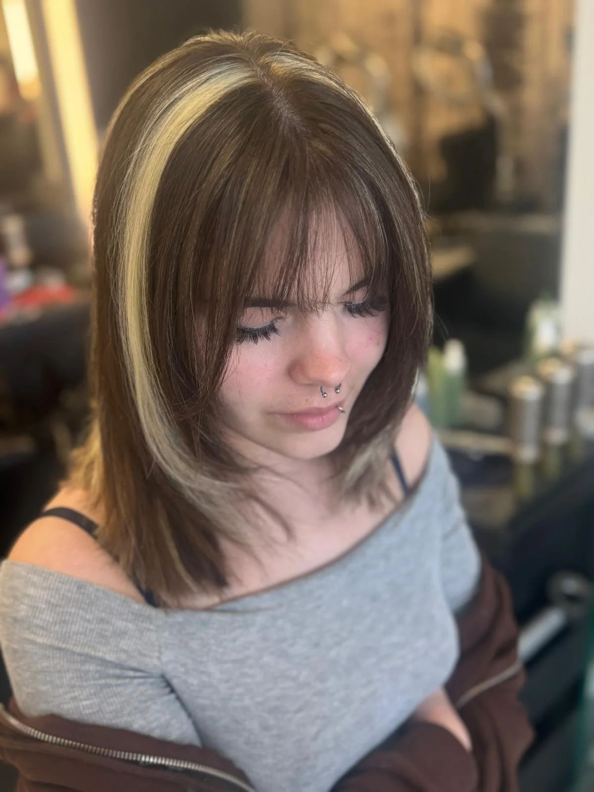Chunky highlights by @kieshas_hairattude 😻