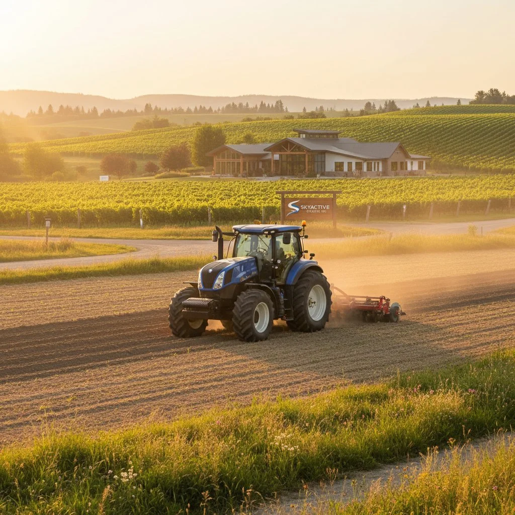 🌾 Fun Fact Friday! Did you know that the South Okanagan is home to some of Canada&rsquo;s most innovative farms and wineries? At Skyactive Creative Inc., we blend authentic ag expertise with creative storytelling to help local businesses grow and sh